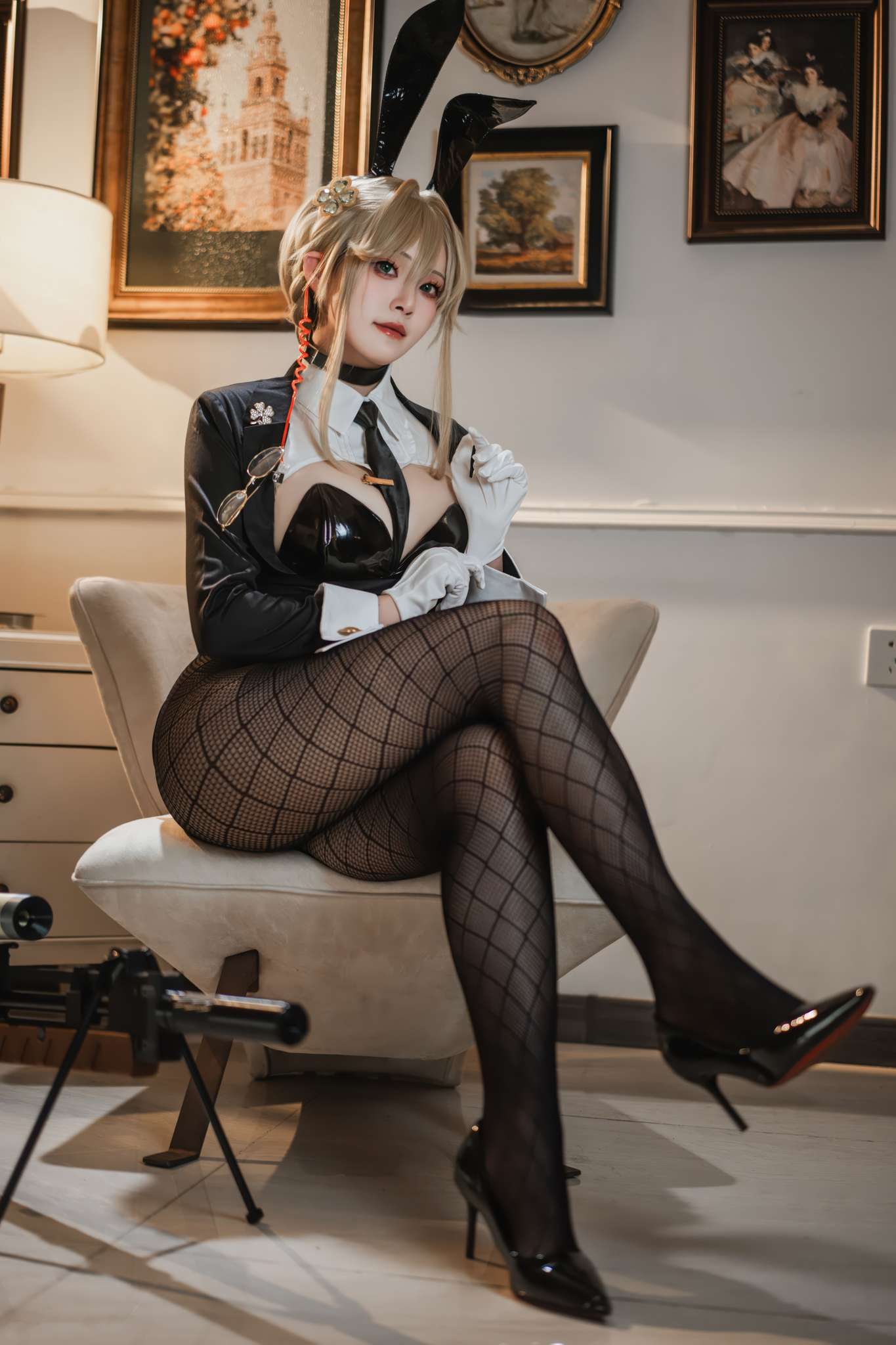 图片[5]-Natsuko夏夏子 Vol.081 NIKKE 爱德 特工兔女郎[86P4V-942M]-吾爱二次元