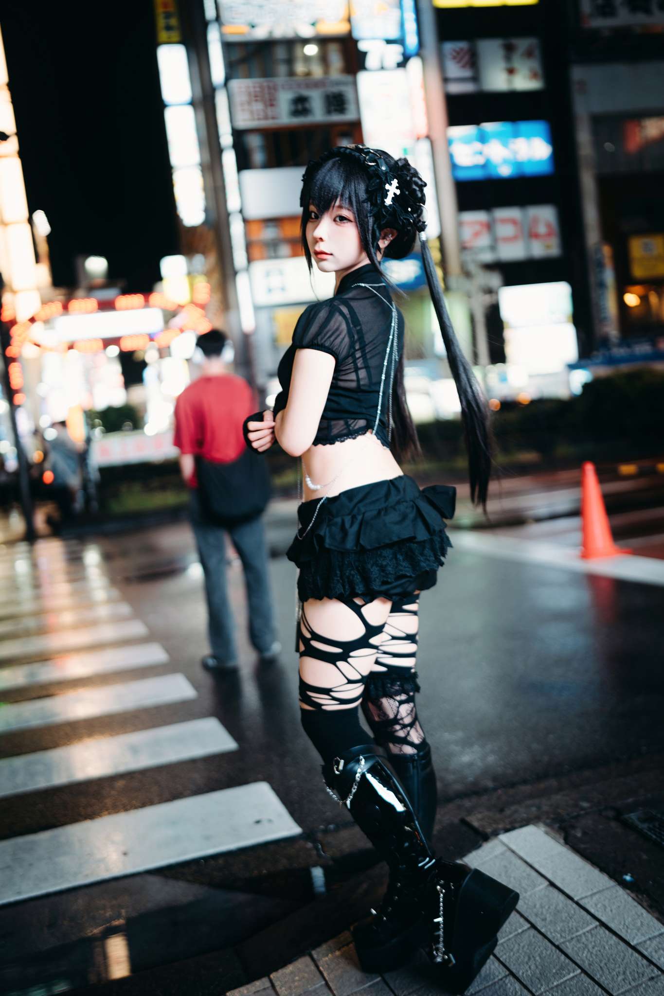 图片[4]-蠢沫沫 Vol.342 夜行[57P-688M]-吾爱二次元