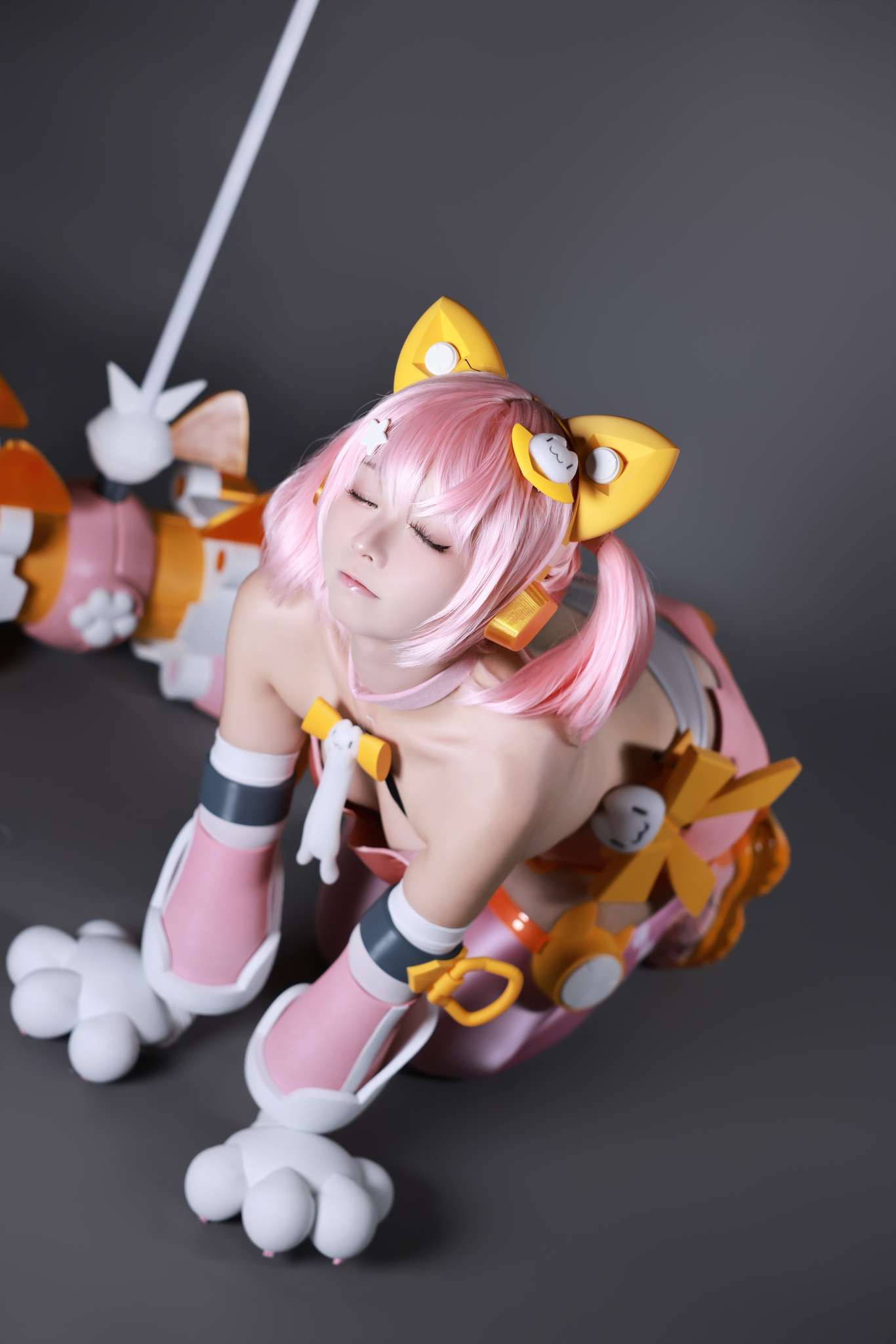 图片[2]-G44不会受伤 Vol.155 女神装置Puni Mofu猫猫[54P-762M]-蝶影二次元