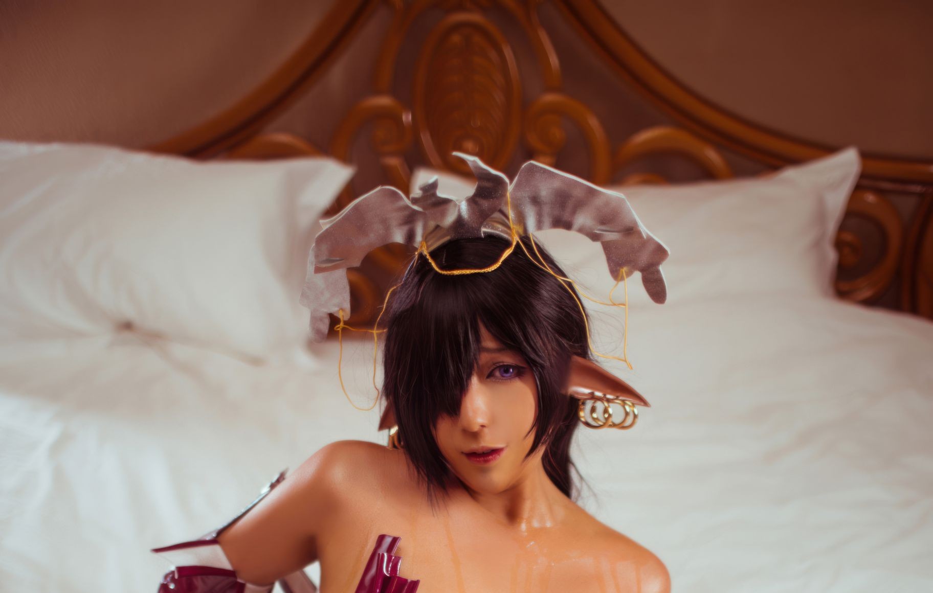 小容仔咕咕咕w Vol.035 黑兽女王·奥莉加[23P-170M]-吾爱二次元
