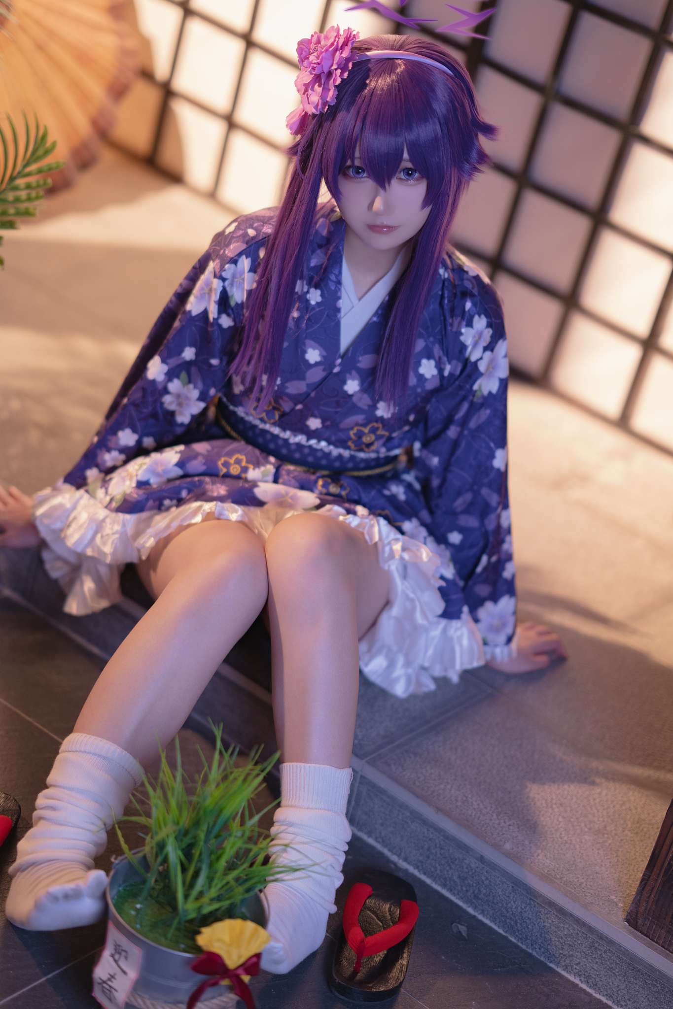 lunana Vol.031 Blue Archive Igusa Haruka (New Year) [34P-215MB]-吾爱二次元