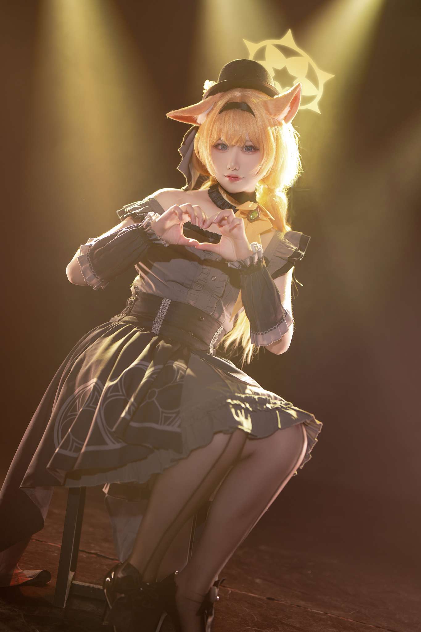 图片[4]-lunana Vol.029 Blue Archive Iochi Mari (idol) (伊落マリー)[26P-143MB]-吾爱二次元