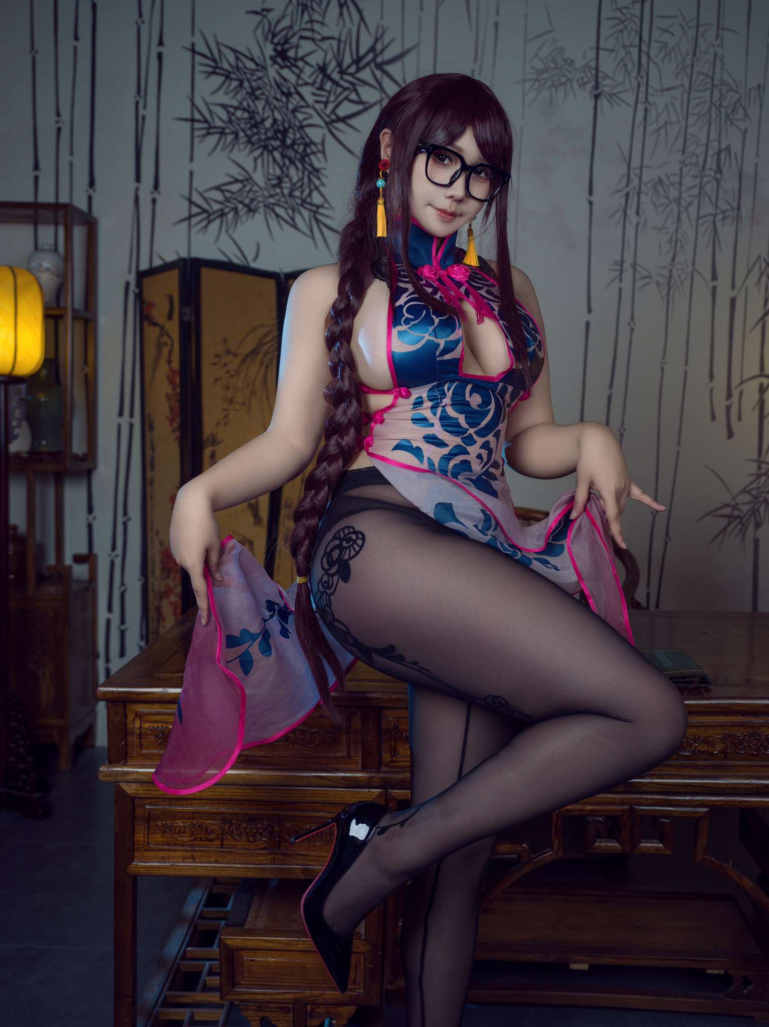 麻花酱 Vol.100 FGO 虞美人[24P-202M]-吾爱二次元