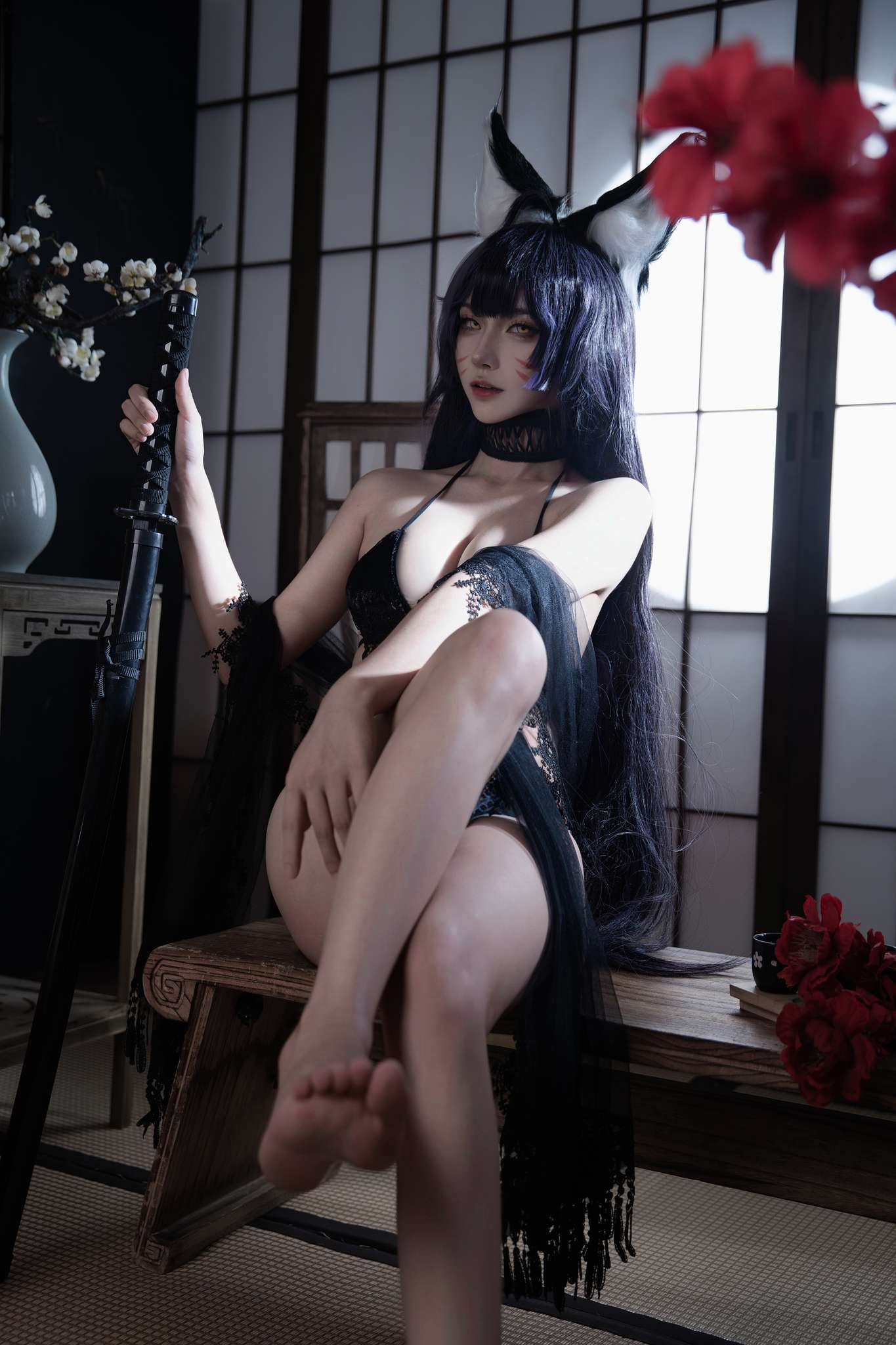 Seya-狮砸 Vol.038 碧蓝航线 武藏 泳装[13P-151M]-吾爱二次元