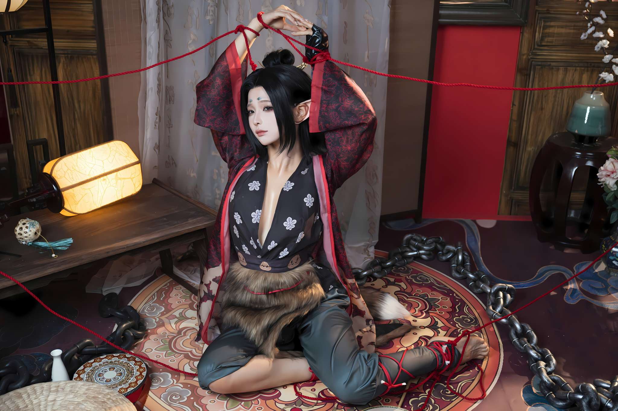 蠢沫沫 Vol.348 黑神话 萍萍 [138P-966M]-蝶影二次元