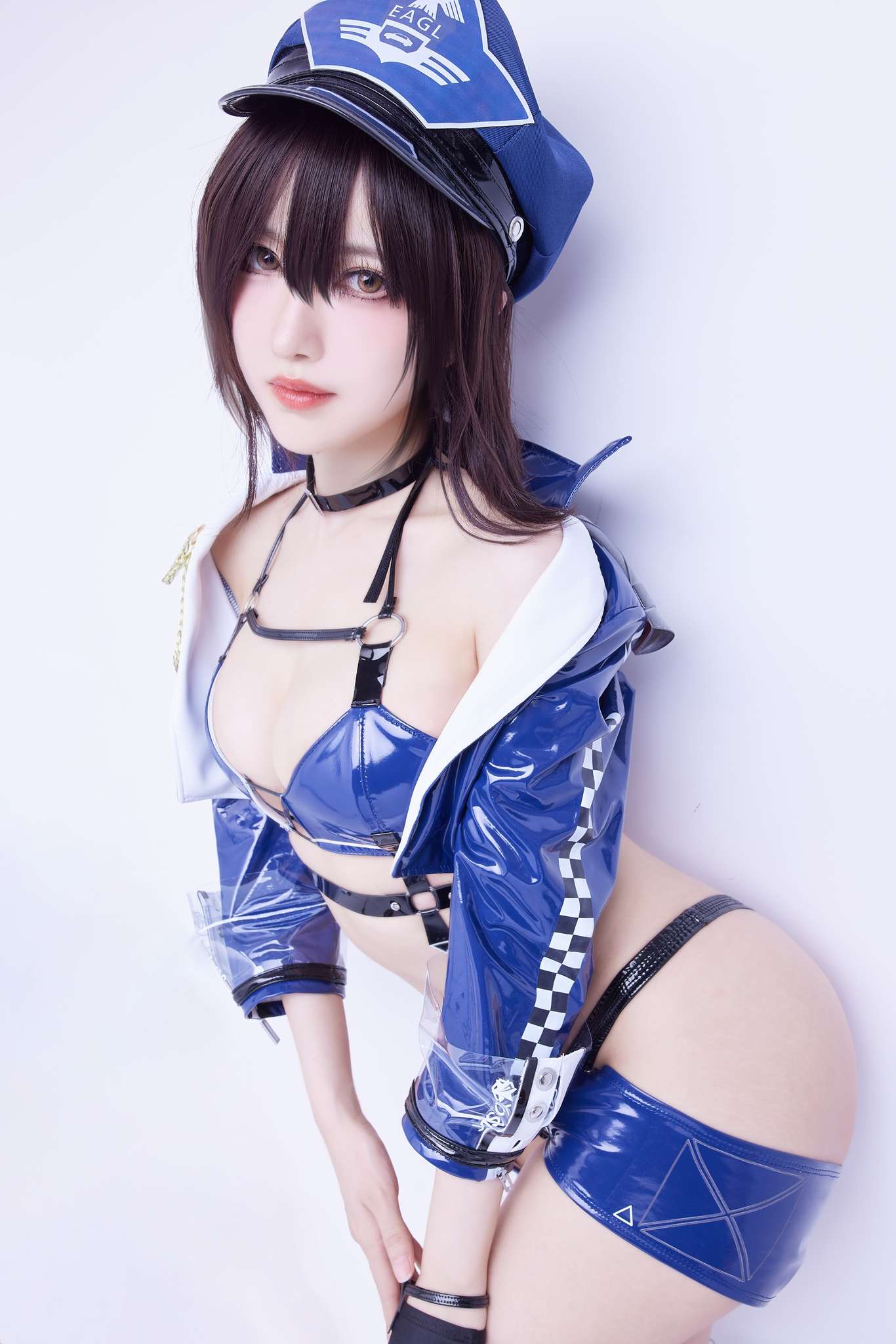 Shika小鹿鹿 Vol.124 碧蓝航线 巴尔的摩赛车服[9P-48M]-吾爱二次元