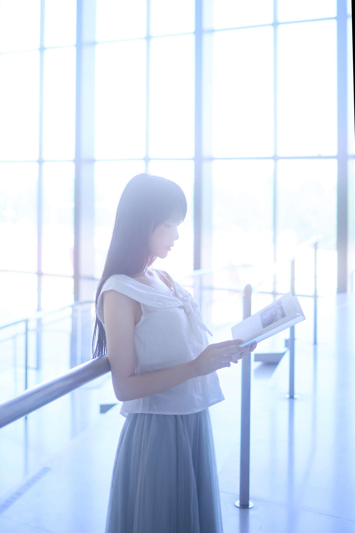 Shika小鹿鹿 Vol.128 图书馆[16P-295M]-吾爱二次元