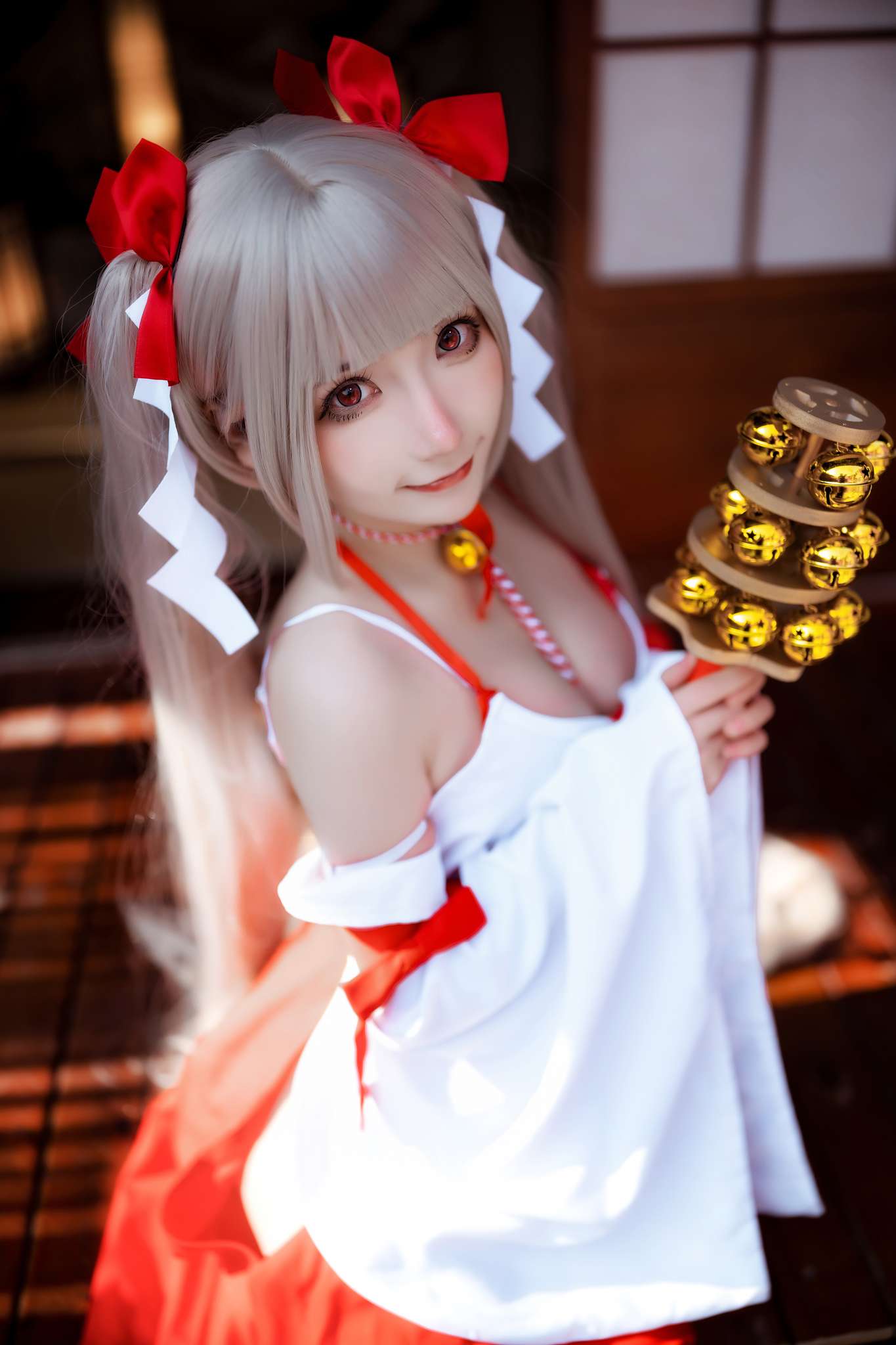 是三不是世w Vol.044 碧蓝航线 可畏巫女[21P-566M]-吾爱二次元