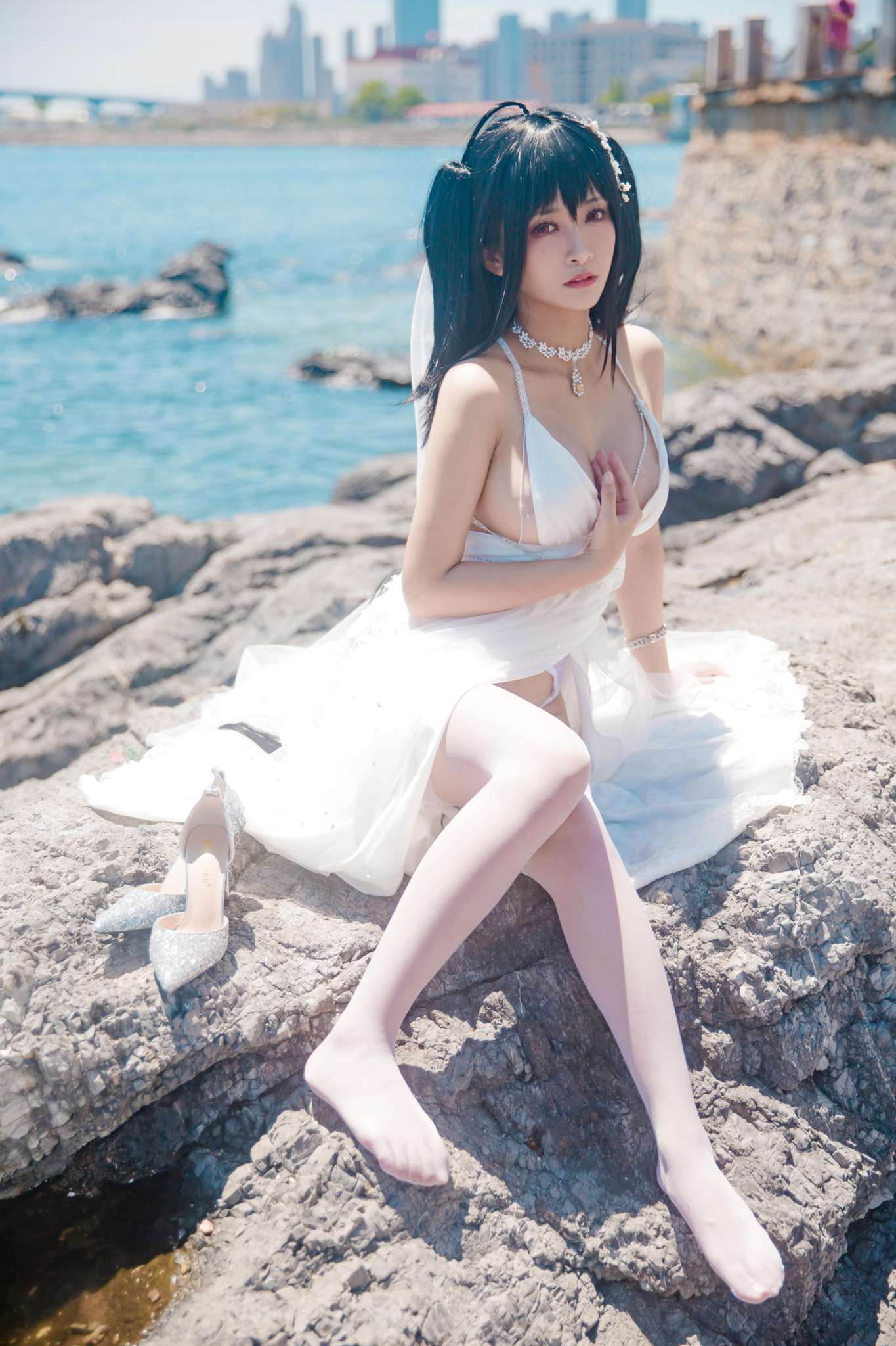 洛璃 LoLiSAMA Vol.091 大凤花嫁 [44P-553MB]-吾爱二次元