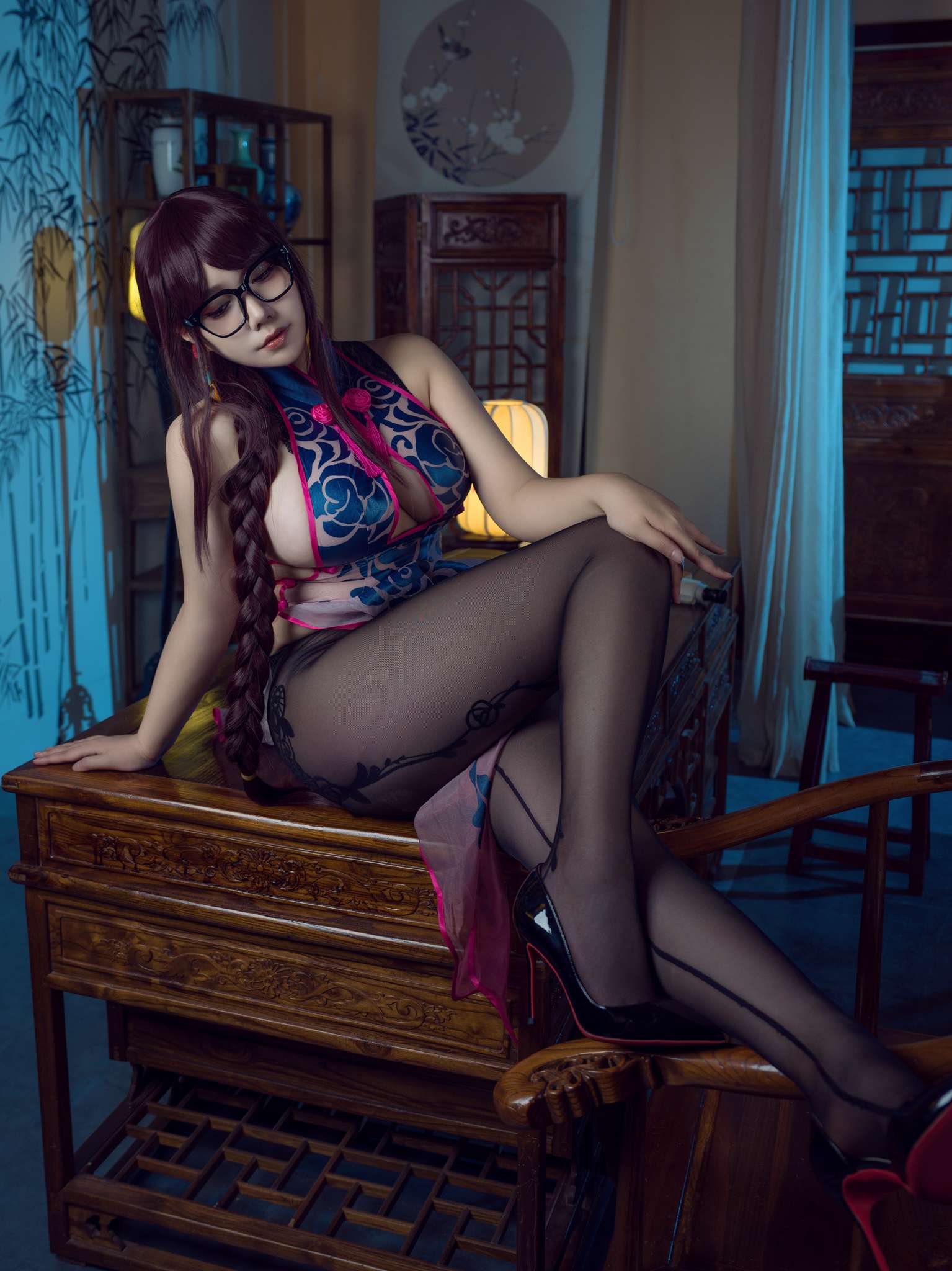 麻花酱 Vol.100 FGO 虞美人[24P-202M]-吾爱二次元