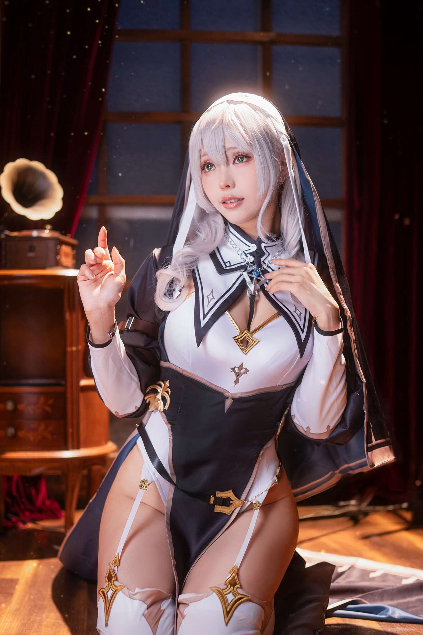 ElyEE子 Vol.151 Shirogane noel~Nun [27P13V-206MB]-吾爱二次元