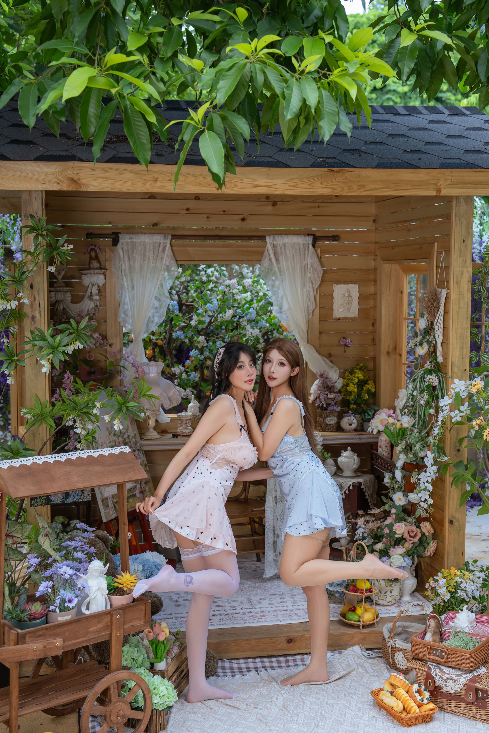 云溪溪 Vol.109 &奈汐酱nice 奶桃 花眠[90P1V-2.6G]-吾爱二次元