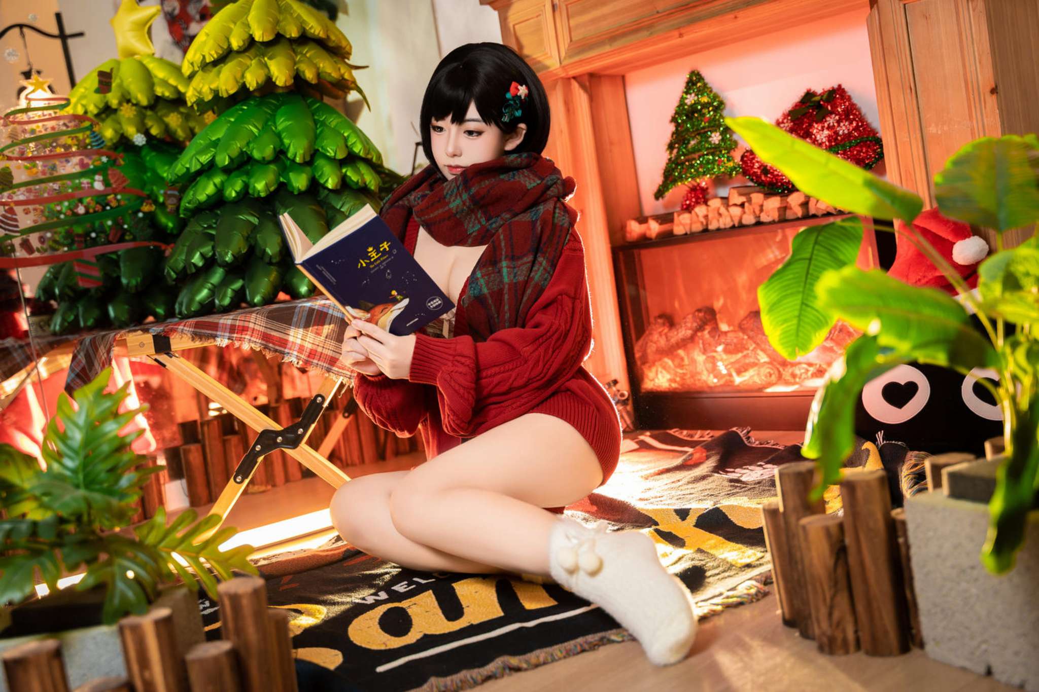 虎森森 Vol.040 圣诞快乐 [55P-920MB]-吾爱二次元