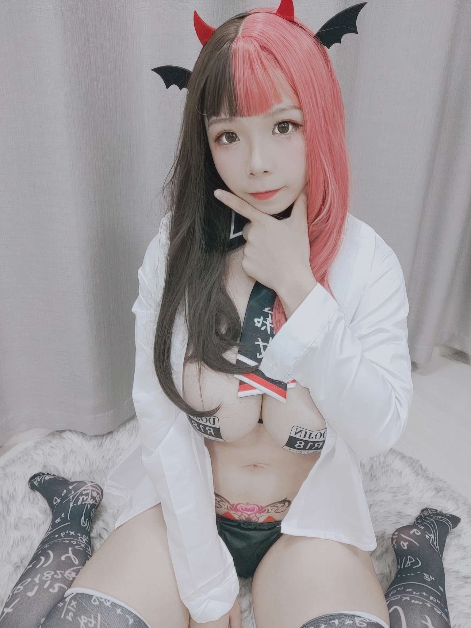 图片[4]-无颜小天使 Vol.027 恶堕痴女[33P-96M]-吾爱二次元