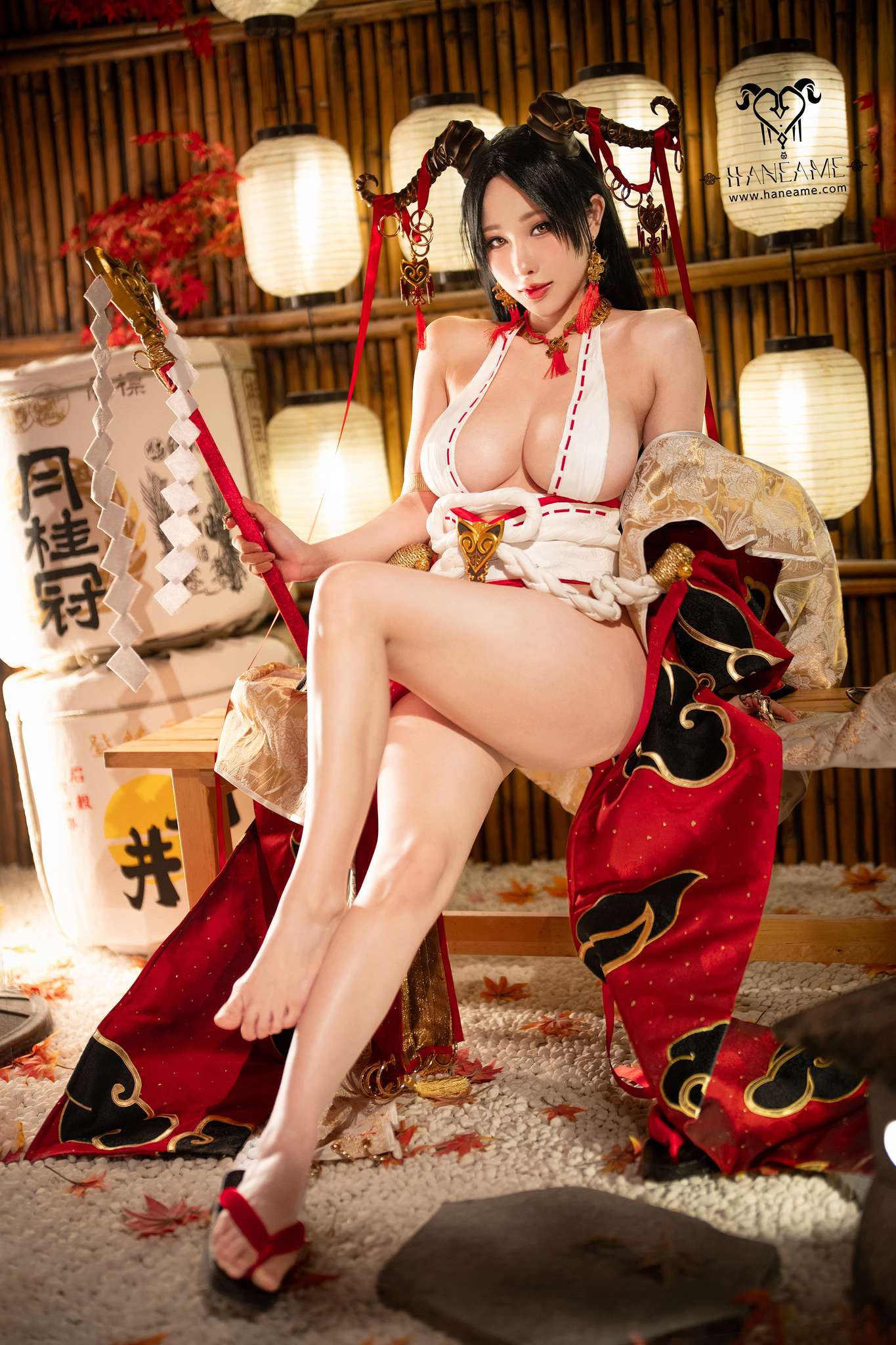 雨波_HaneAme Vol.401 Lustful Goat Miko 2 [28P-162M]-吾爱二次元