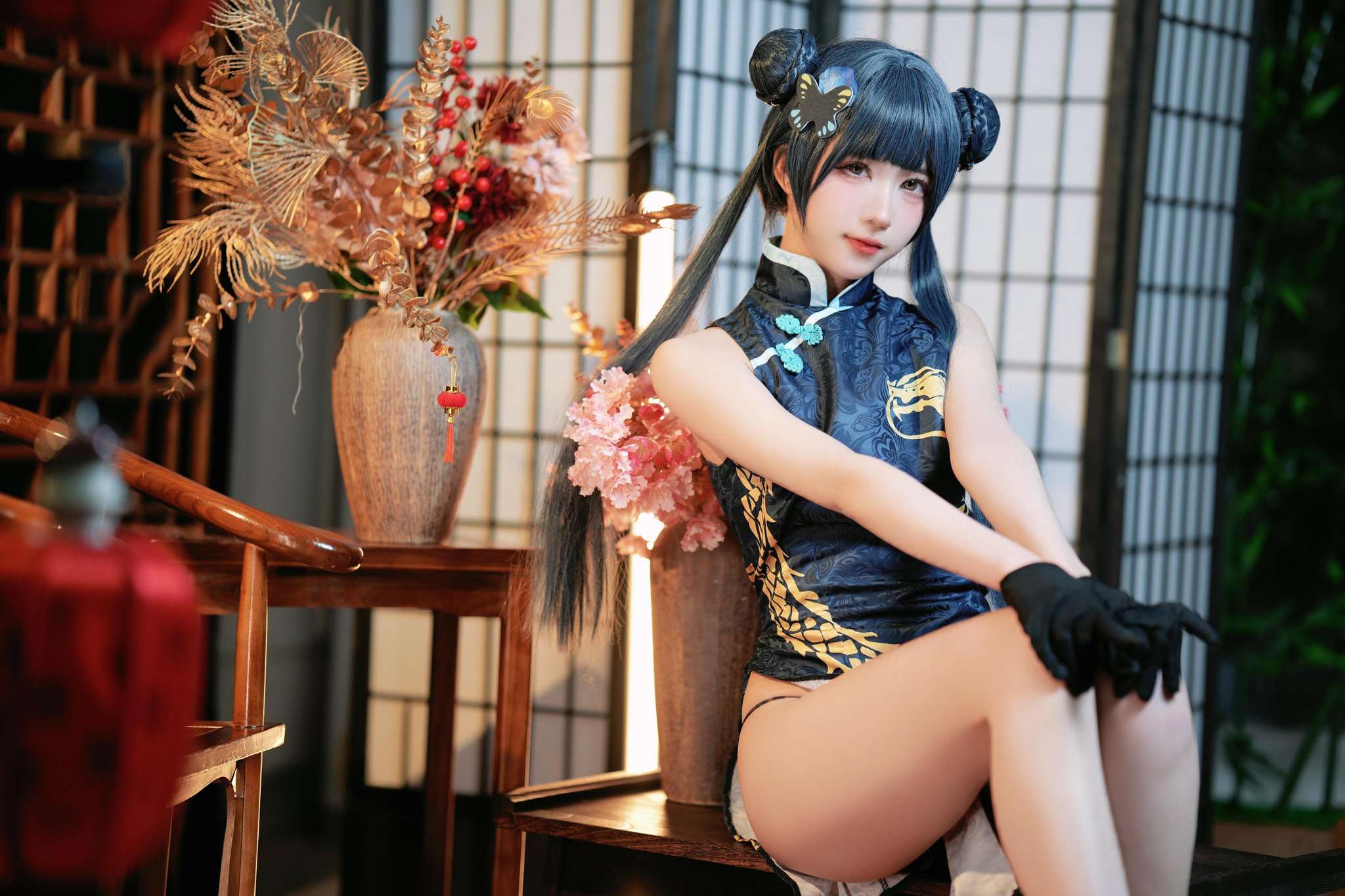 宮本桜 Vol.025 蔚蓝档案 龙华妃咲 [42P-124M]-吾爱二次元