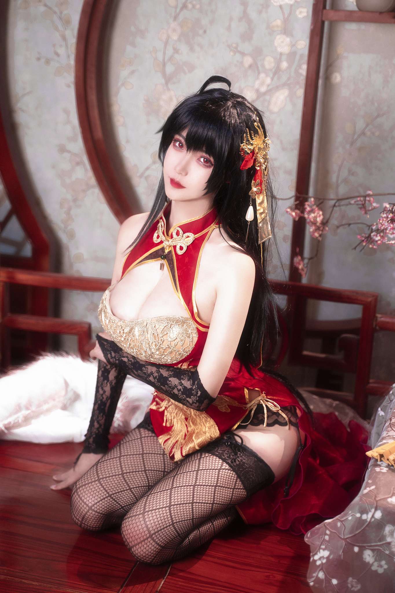 图片[4]-Seya-狮砸 Vol.035 碧蓝航线 大凤 旗袍[15P-152M]-吾爱二次元