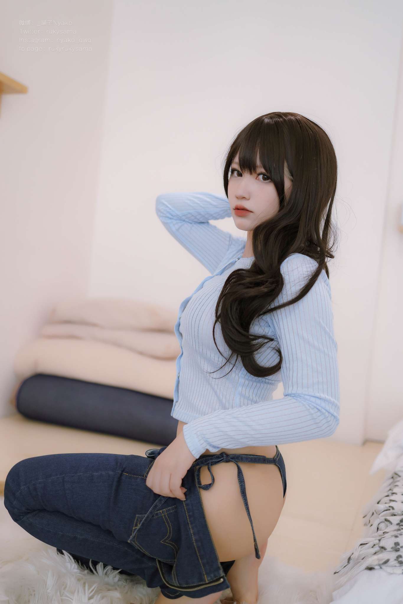 图片[5]-Nyako喵子 Vol.074 牛仔裤[76P-315M]-吾爱二次元