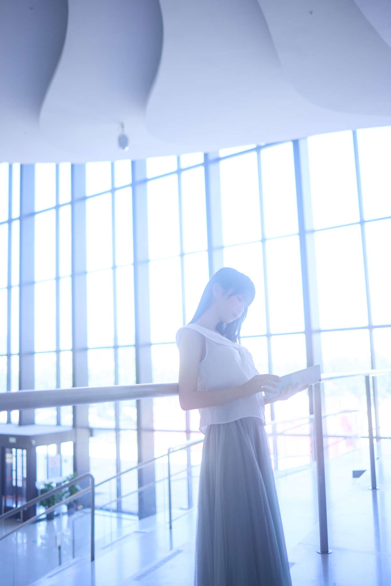 Shika小鹿鹿 Vol.128 图书馆[16P-295M]-吾爱二次元