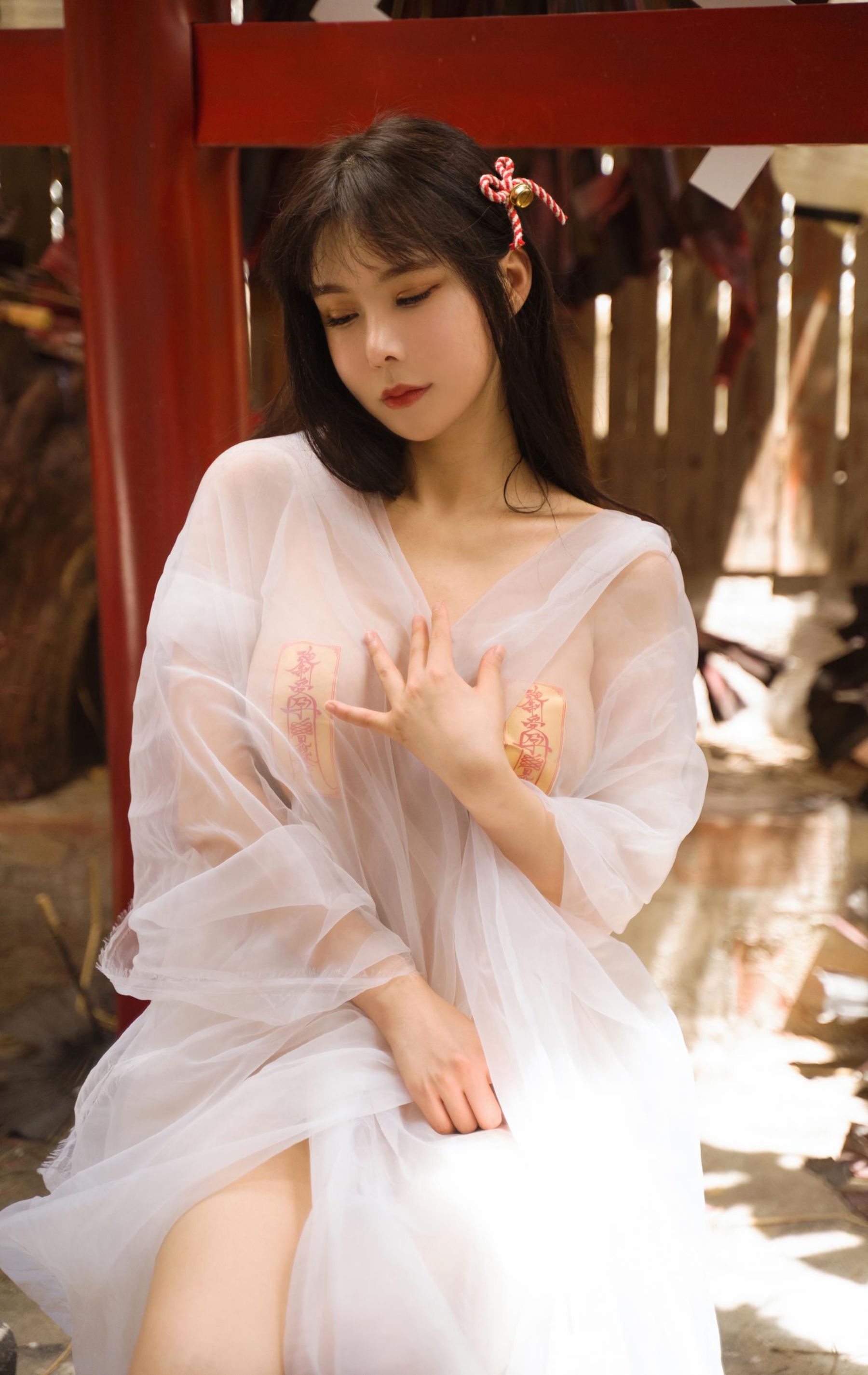 亚马逊鲶鱼 Vol.025 神社符纸巫女 [96P-1.20GB]-吾爱二次元