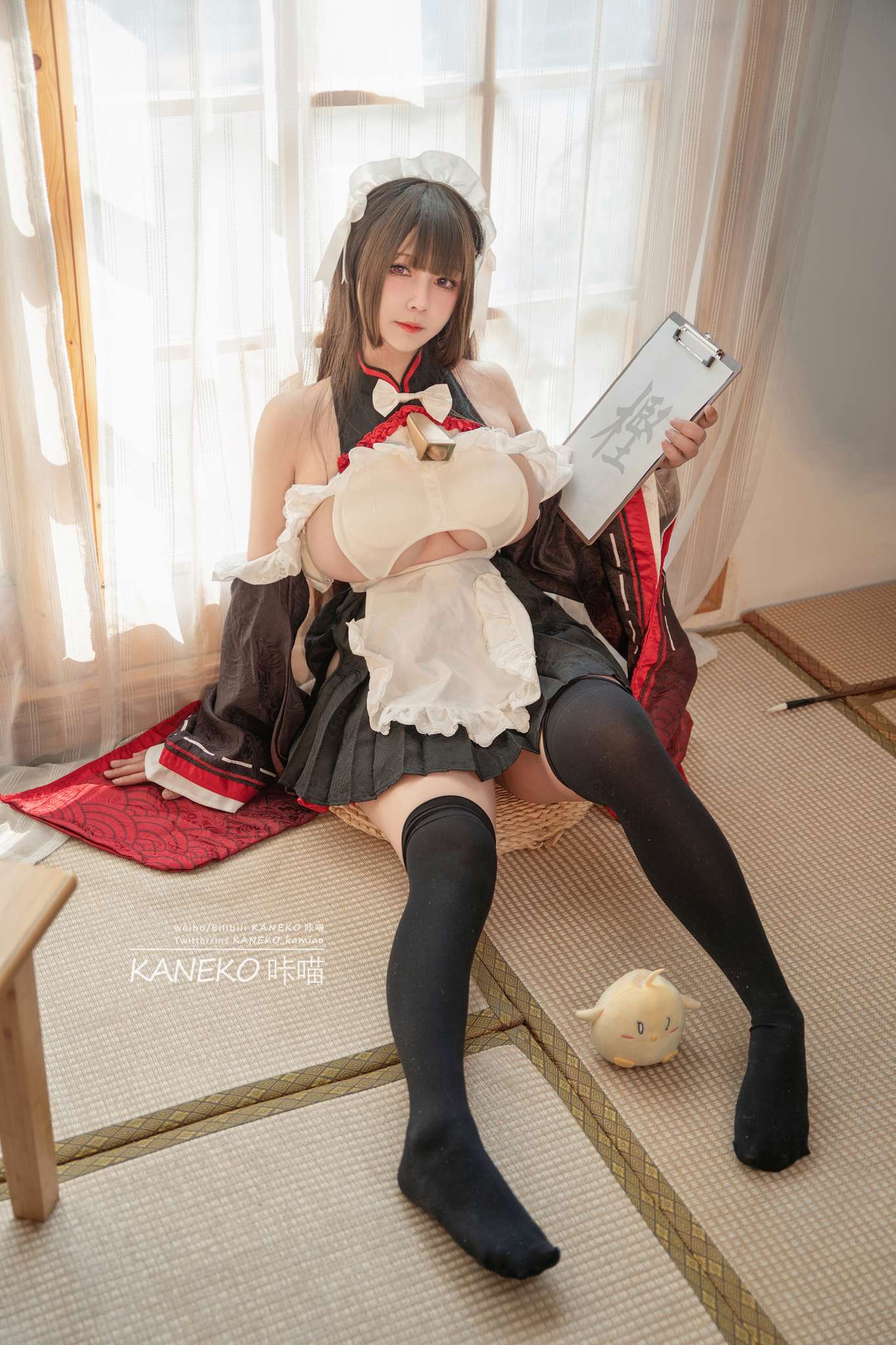 KANEKO_咔喵 Vol.025 樫野牛牛女仆 [35P2V-982MB]-吾爱二次元