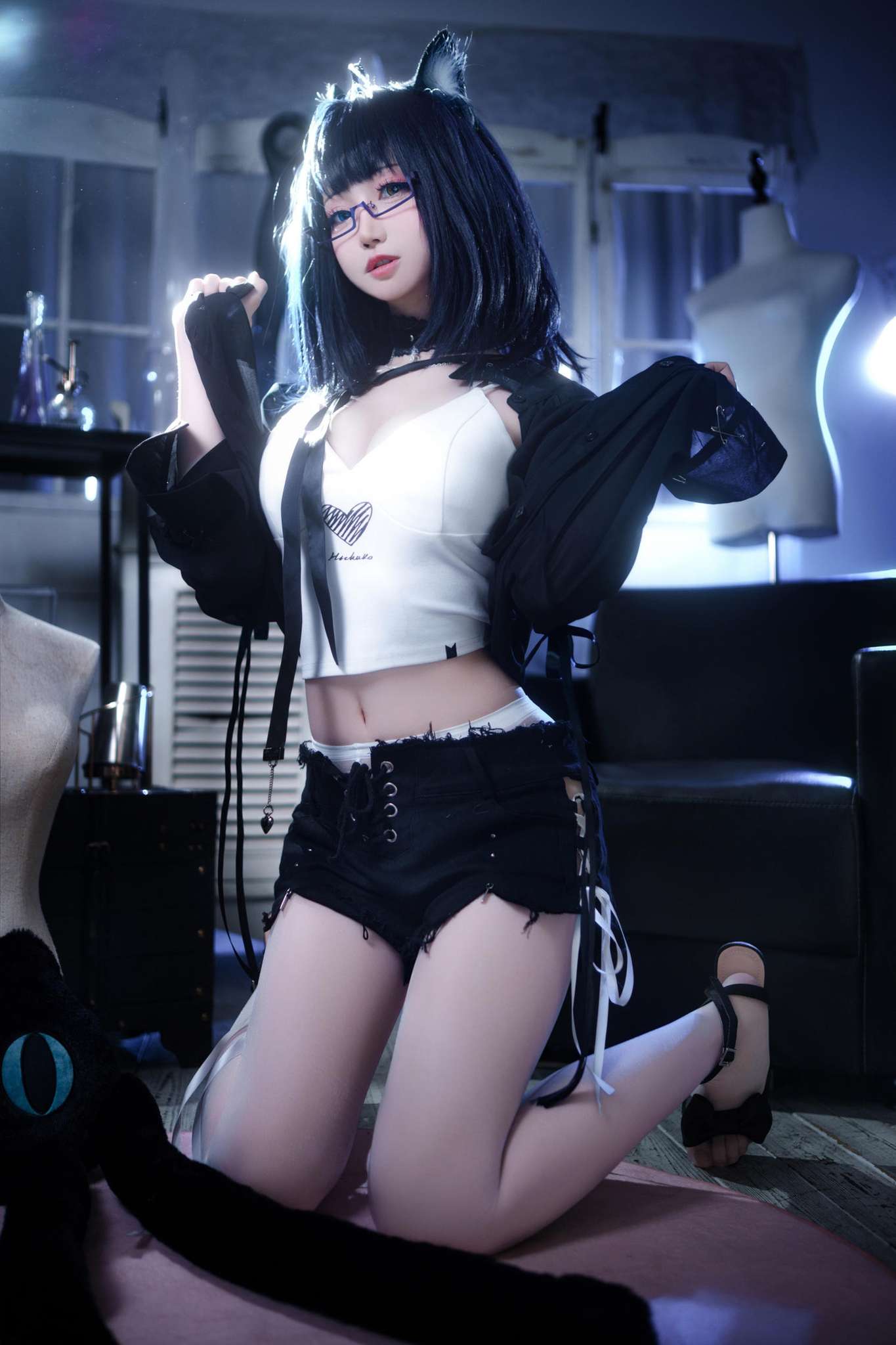 焖焖碳 Vol.041 黑茶子 [22P-286MB]-吾爱二次元