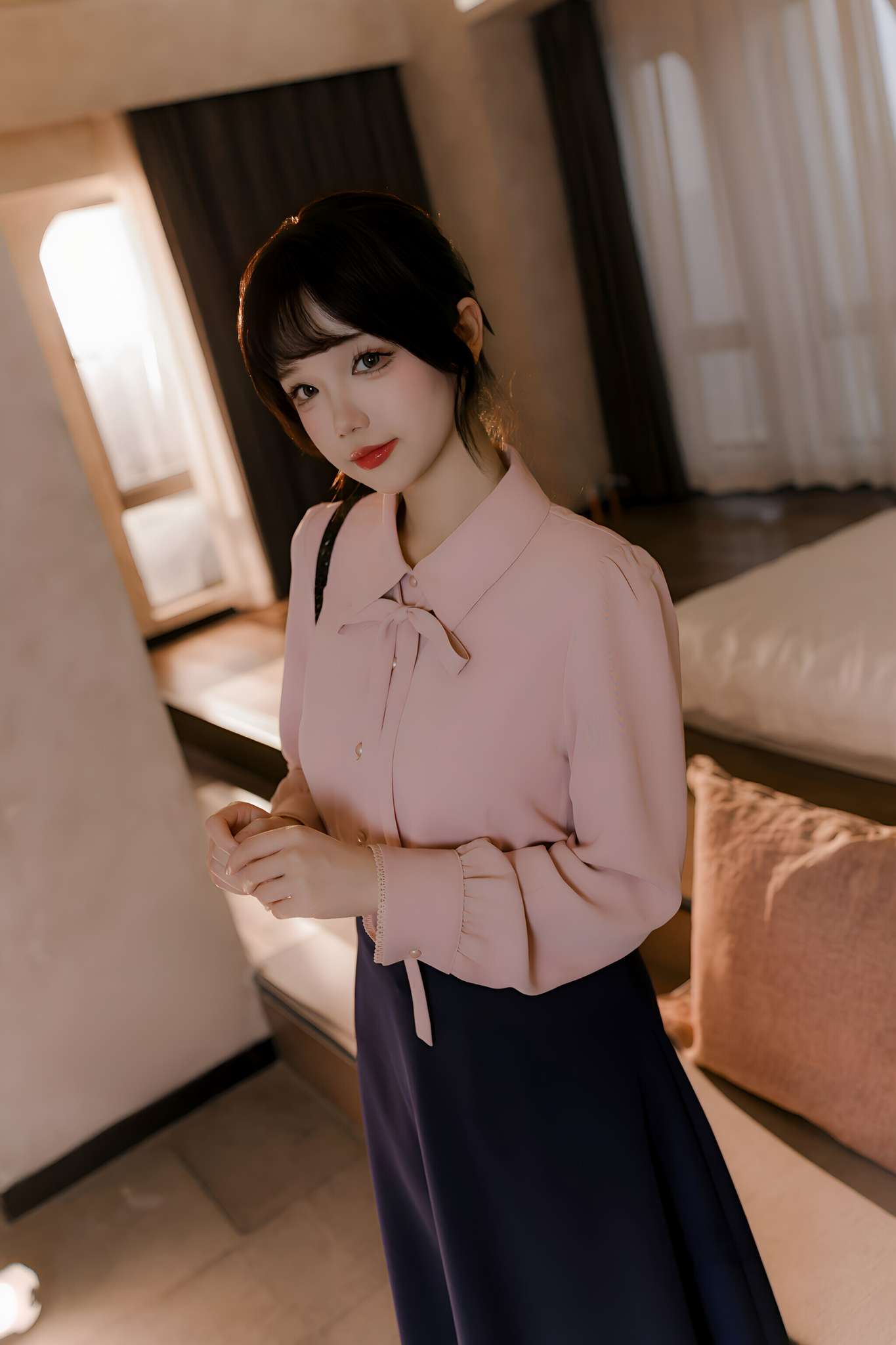 图片[5]-雪晴Astra Vol.084 肉丝通勤OL [71P1V-1.37G]-吾爱二次元