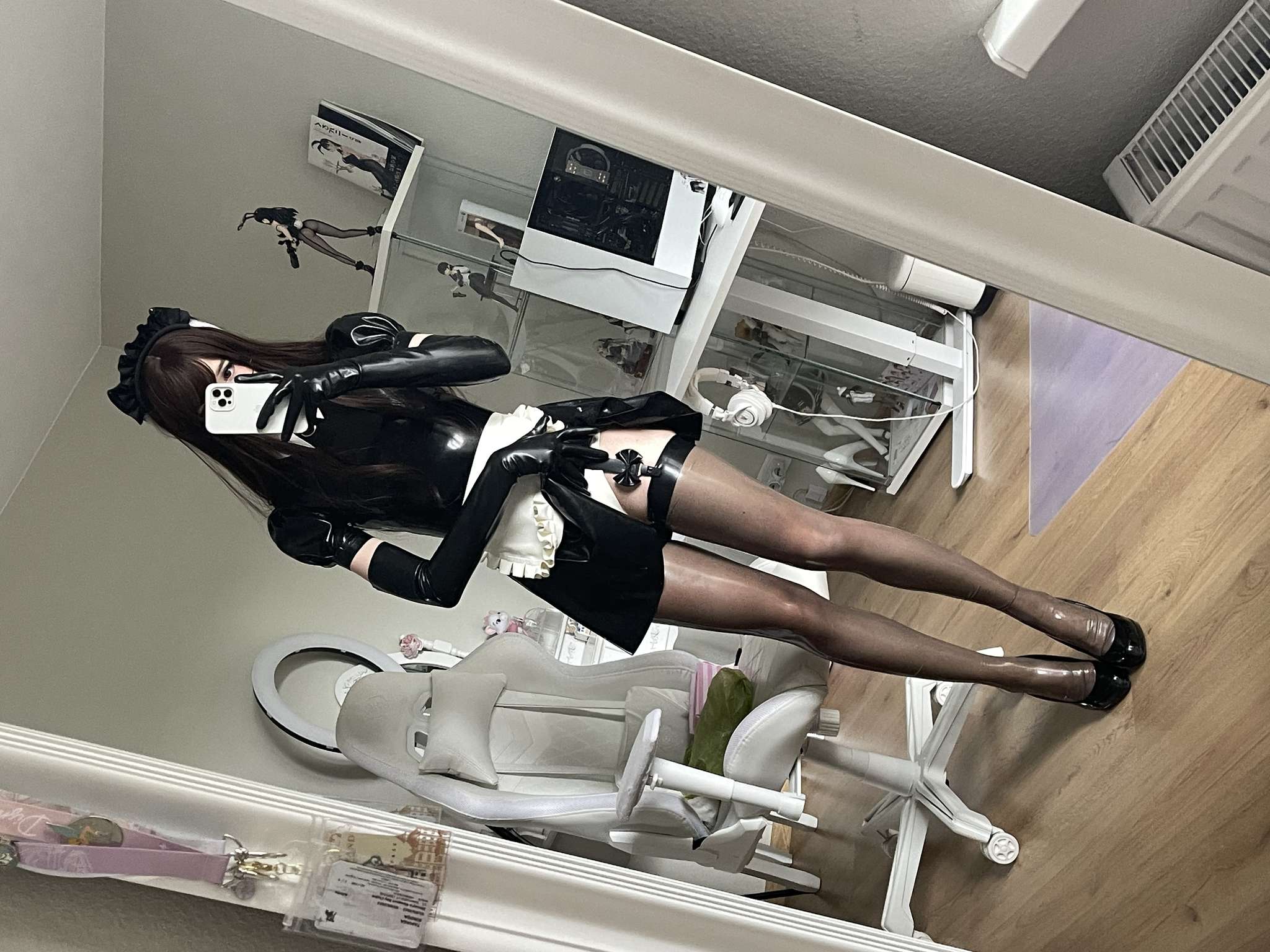 图片[2]-Candy Ball Vol.046 Latex Maid[75P18V-1.97G]-吾爱二次元
