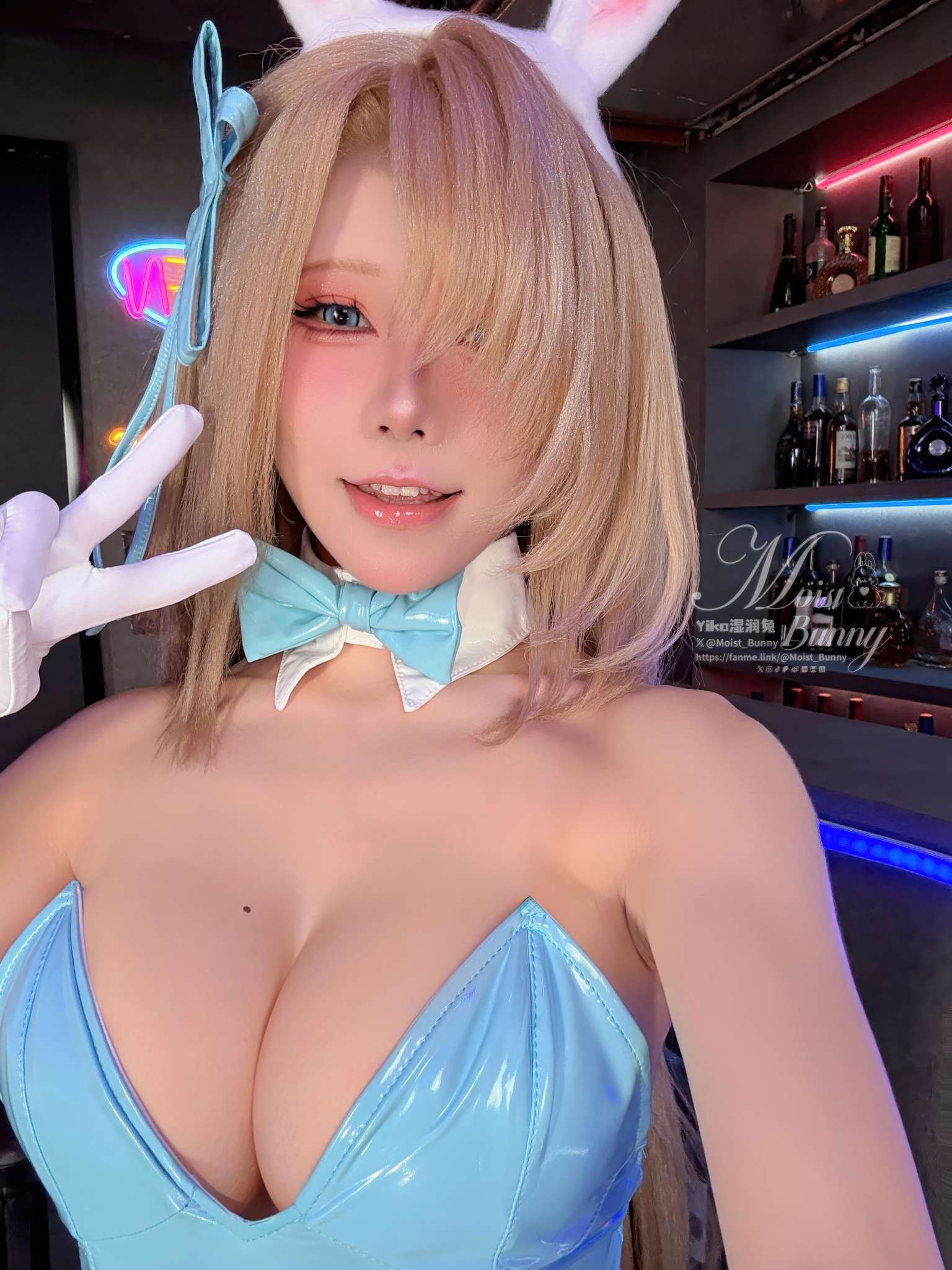 咬一口兔娘 Vol.092 2026年3月作品 碧蓝档案 明日奈兔女郎[89P1V-909M]-吾爱二次元