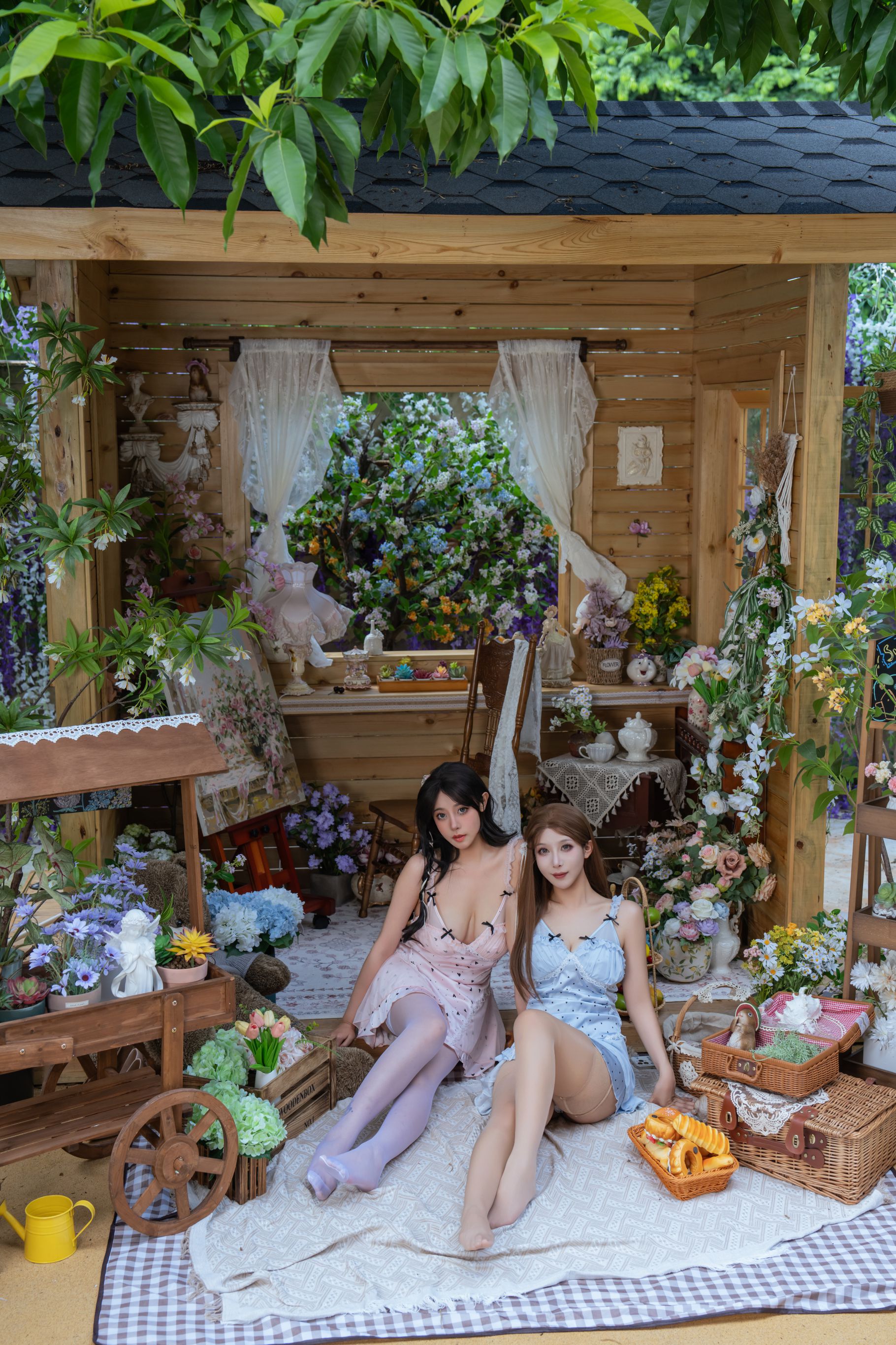 云溪溪 Vol.109 &奈汐酱nice 奶桃 花眠[90P1V-2.6G]-吾爱二次元