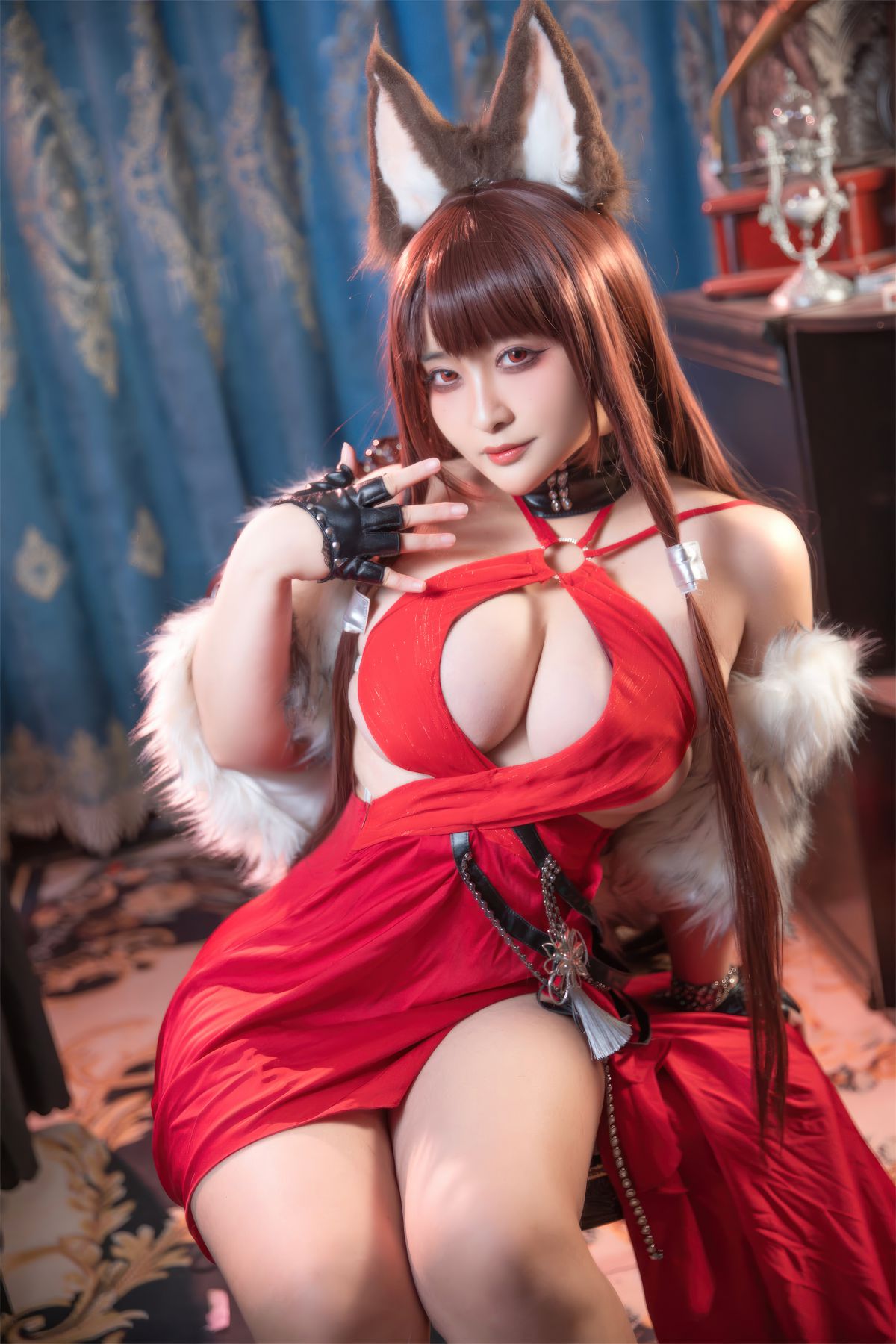 图片[3]-洛璃 LoLiSAMA Vol.077 碧蓝航线 赤城礼服[53P-503MB]-吾爱二次元