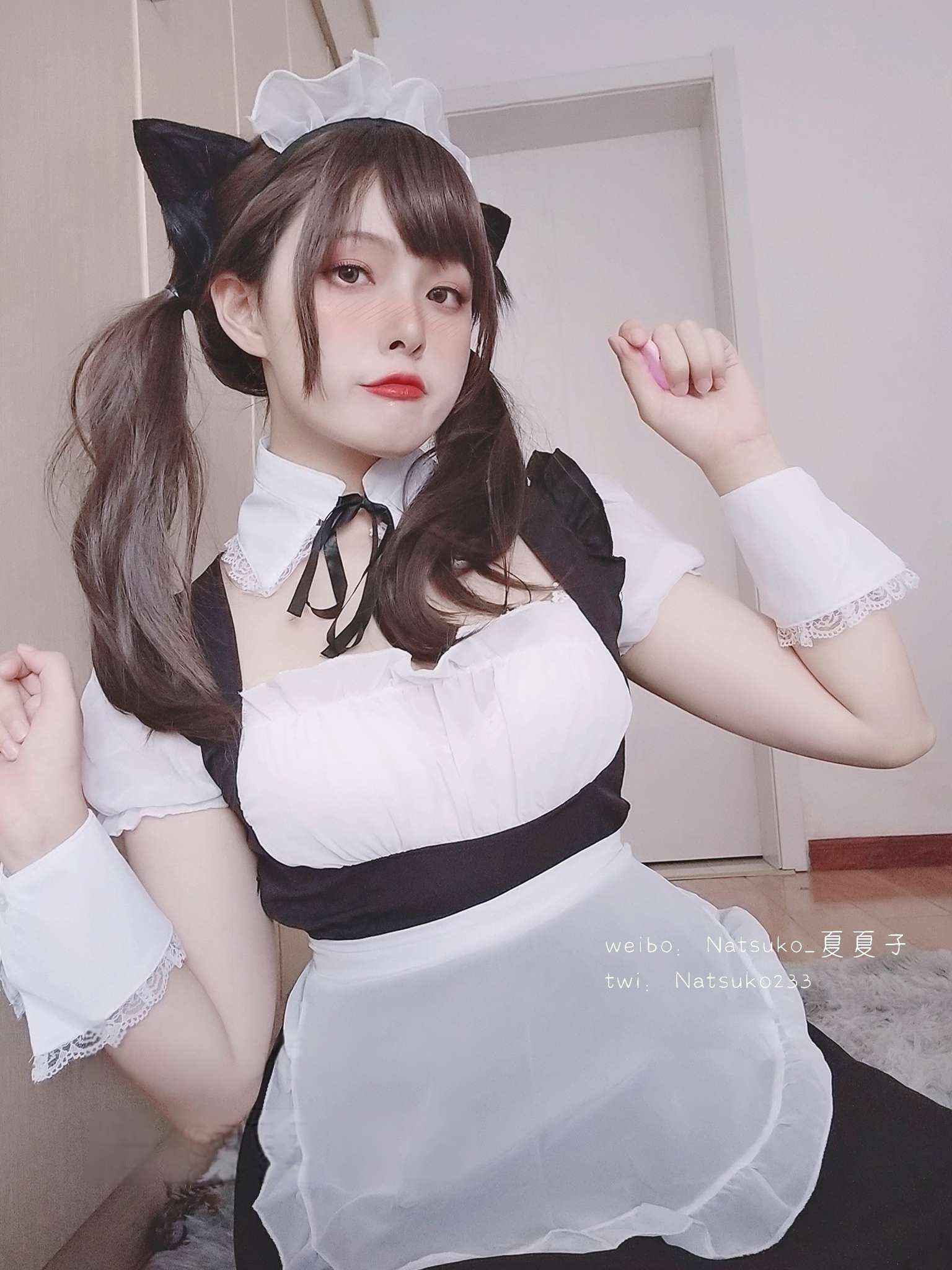 图片[4]-Natsuko夏夏子 Vol.068 猫耳女仆 [39P-58M]-吾爱二次元