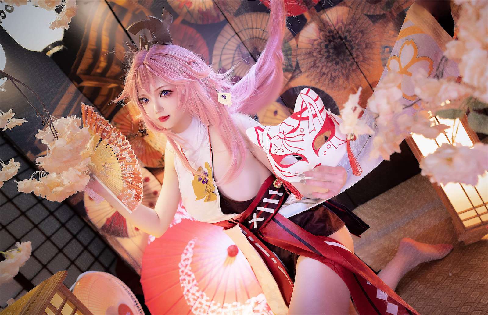 雪晴Astra Vol.092 原神 八重神子[60P2V-688M]-吾爱二次元