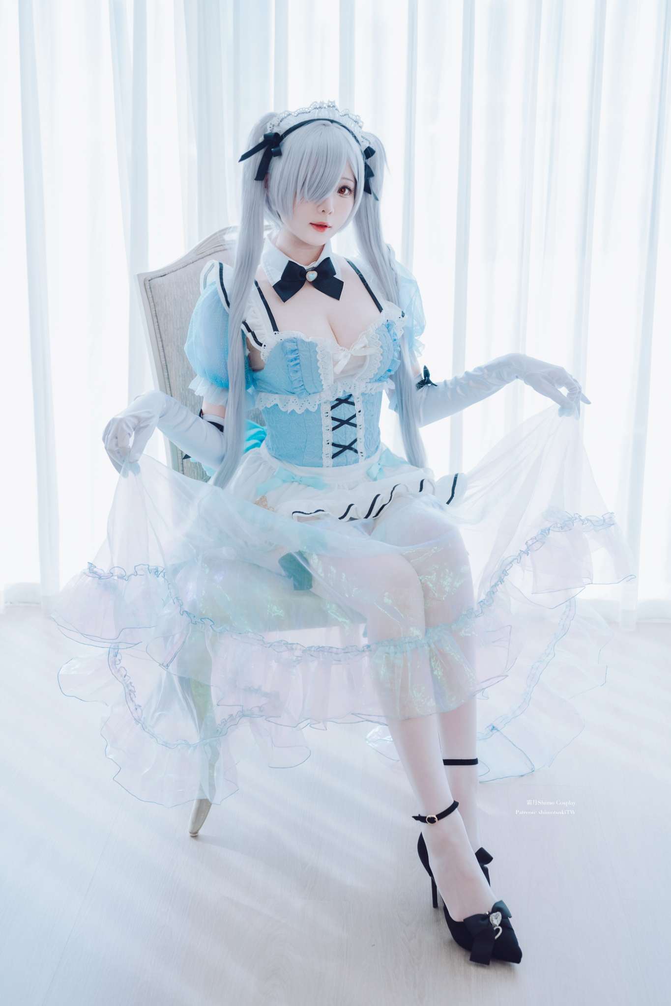 霜月shimo Vol.131 Cinderella Maid VOL.2[33P-36M]-吾爱二次元