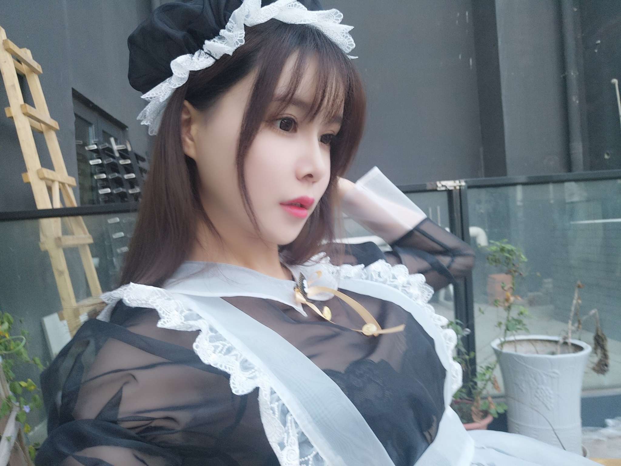 亚马逊鲶鱼 Vol.024 黑色透明女仆 [33P-432MB]-吾爱二次元