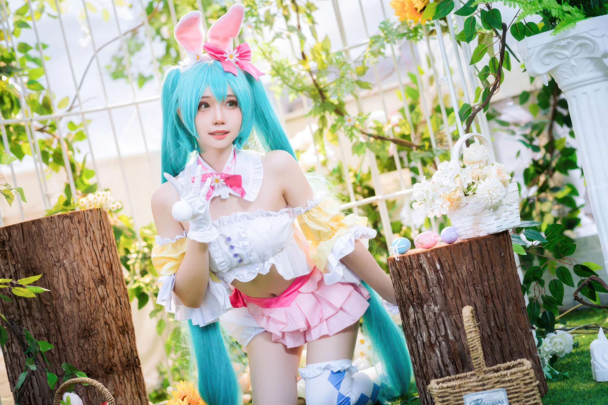 图片[4]-焖焖碳 Vol.051 初音未来 复活节兔子[22P-163M]-蝶影二次元