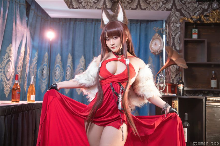 图片[5]-洛璃 LoLiSAMA Vol.077 碧蓝航线 赤城礼服[53P-503MB]-吾爱二次元