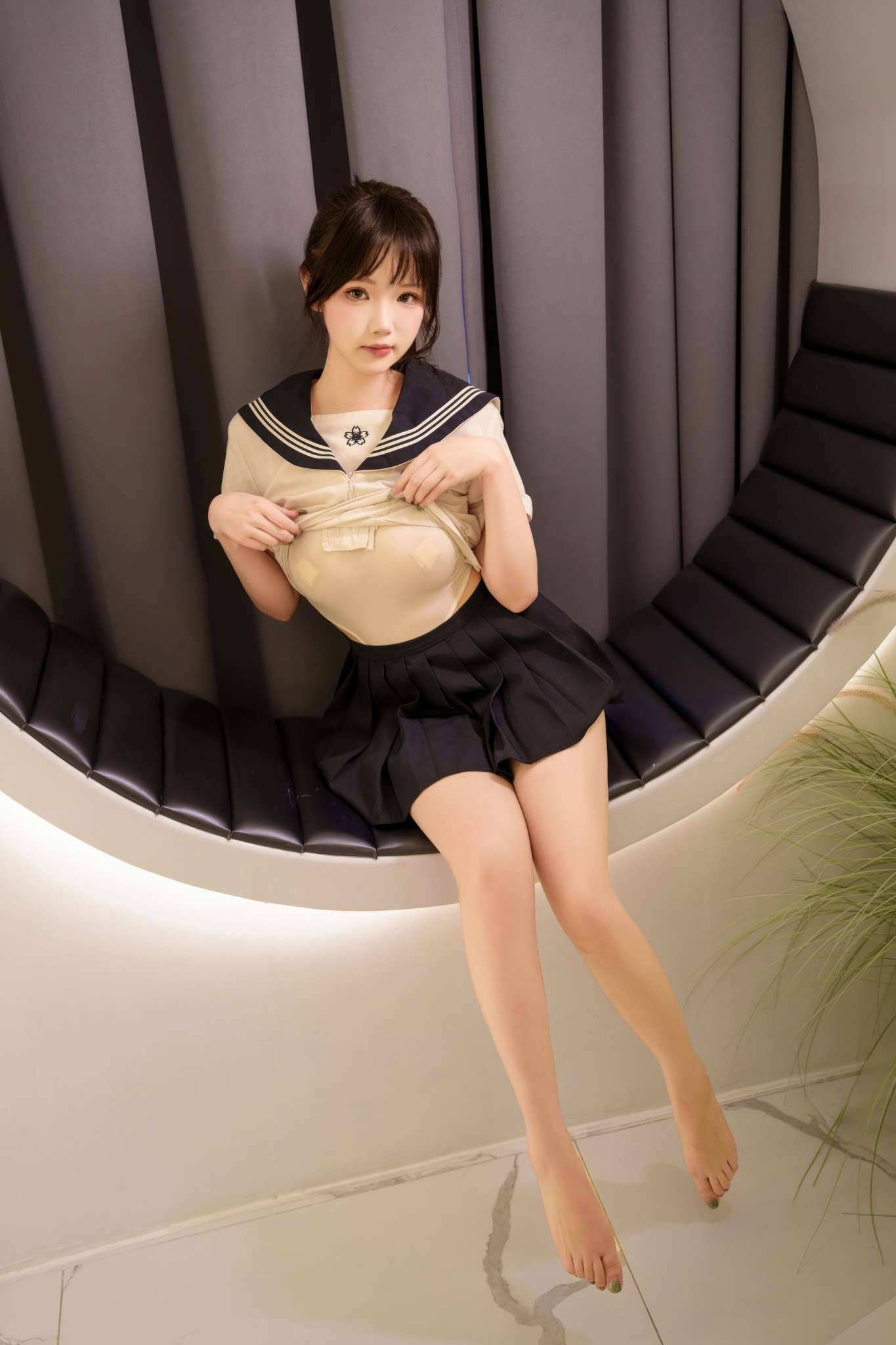 图片[4]-雪晴Astra Vol.083 牛奶丝透体操服[63P1V-1.34G]-吾爱二次元
