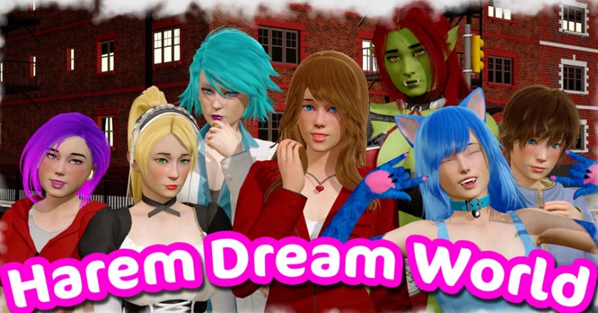 【PC/SLG/汉化】后宫梦幻世界 Harem Dream World V0.4.1.1 汉化版【1.2G】-马克游戏