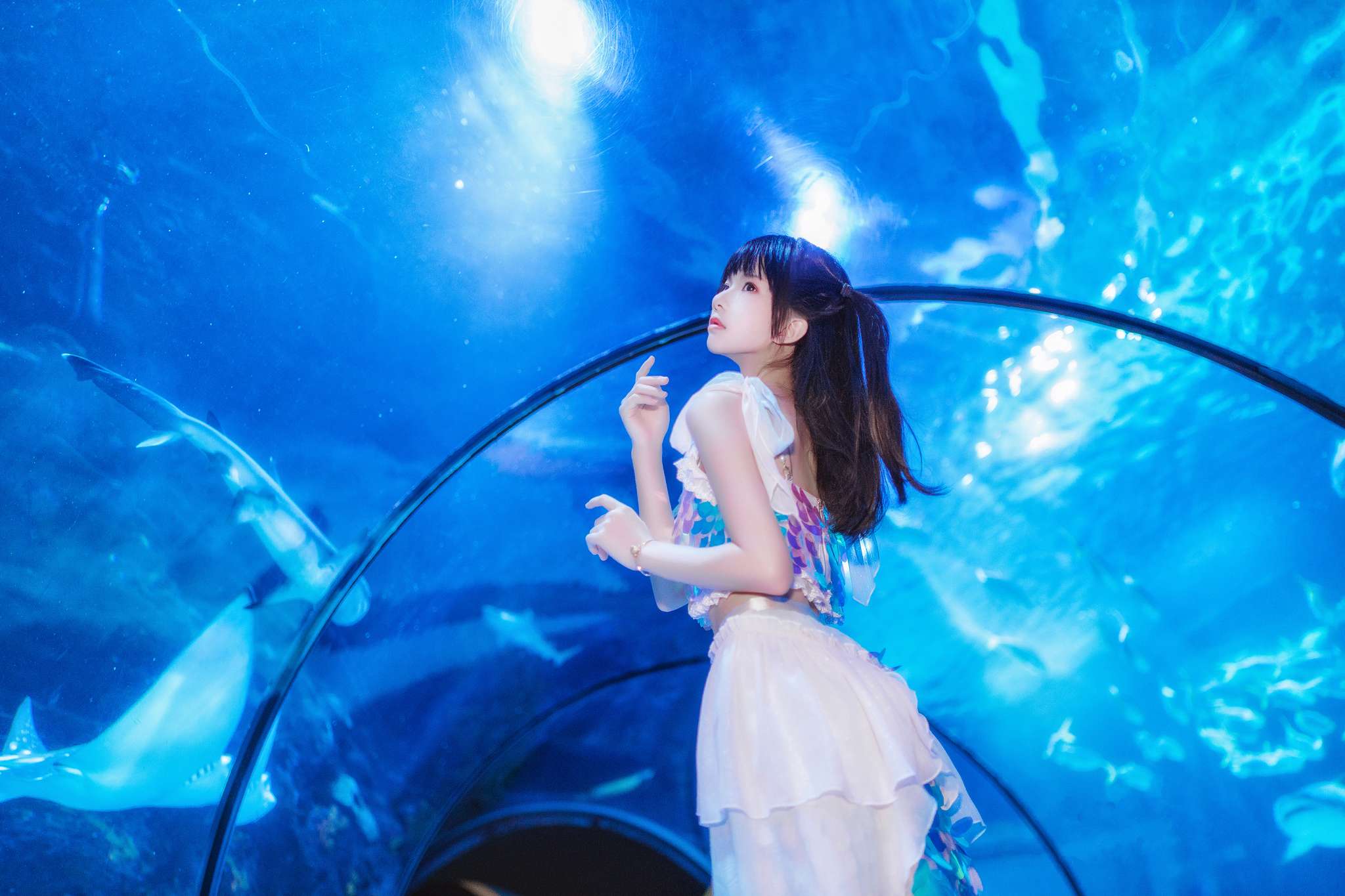 图片[5]-桜桃喵 Vol.202 水族馆 [15P-226MB]-吾爱二次元