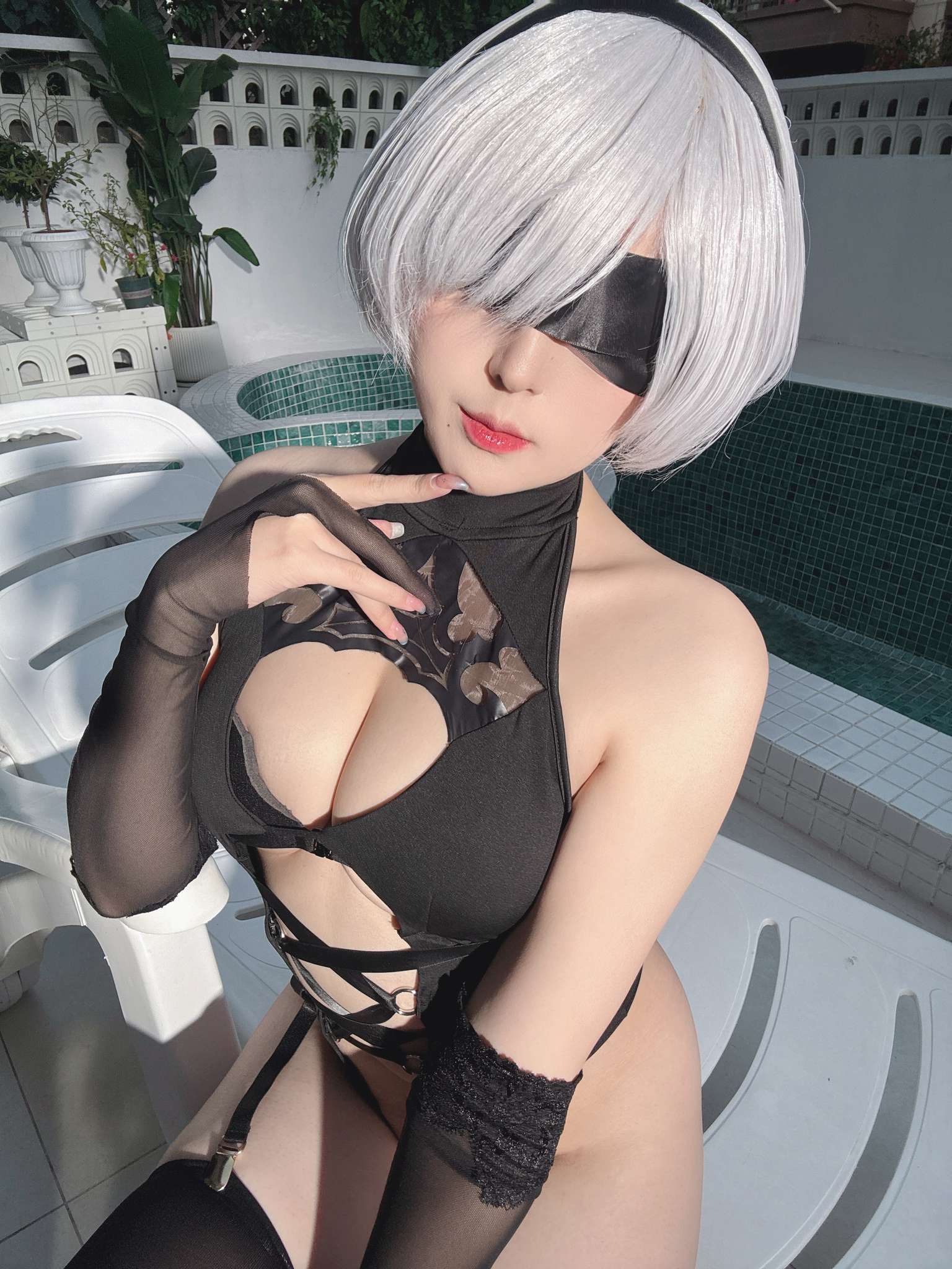 图片[3]-Natsuko夏夏子 Vol.092 NIKKE×NieR 2B水着[82P-708M]-蝶影二次元