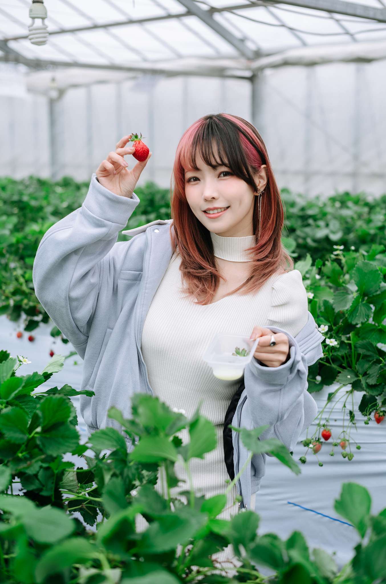 ElyEE子 Vol.152 Strawberry Picking Date [34P2V-128MB]-吾爱二次元