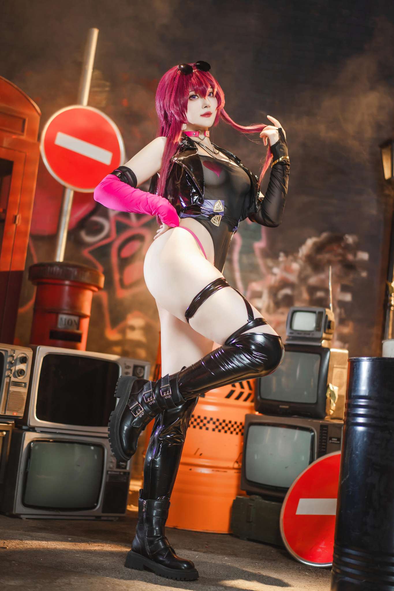 Natsuko夏夏子 Vol.078 卡芙卡 dishwasher朋克同人 [60P-894MB]-吾爱二次元