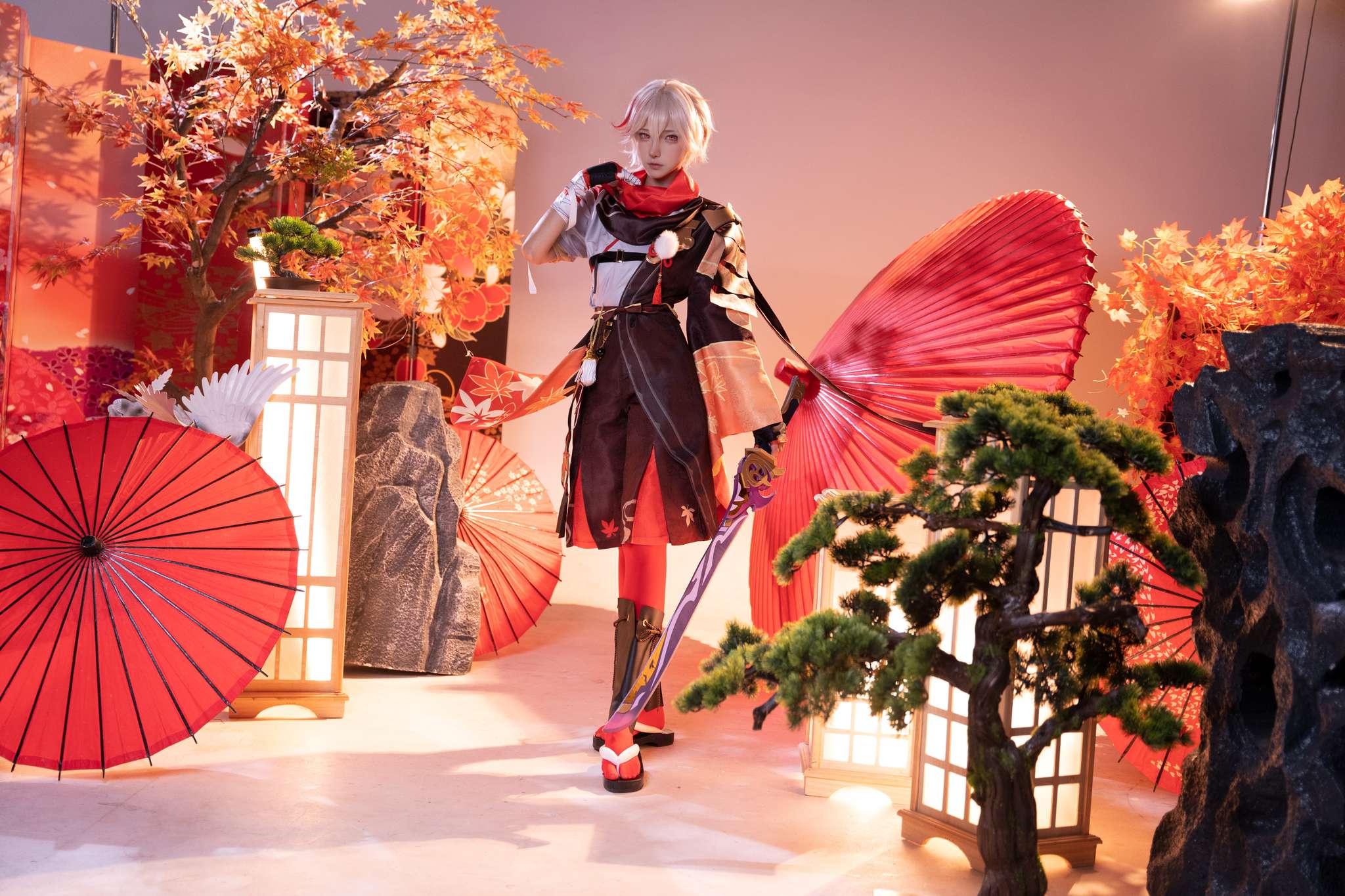 Seya-狮砸 Vol.047 原神 枫原万叶 [9P-88MB]-吾爱二次元