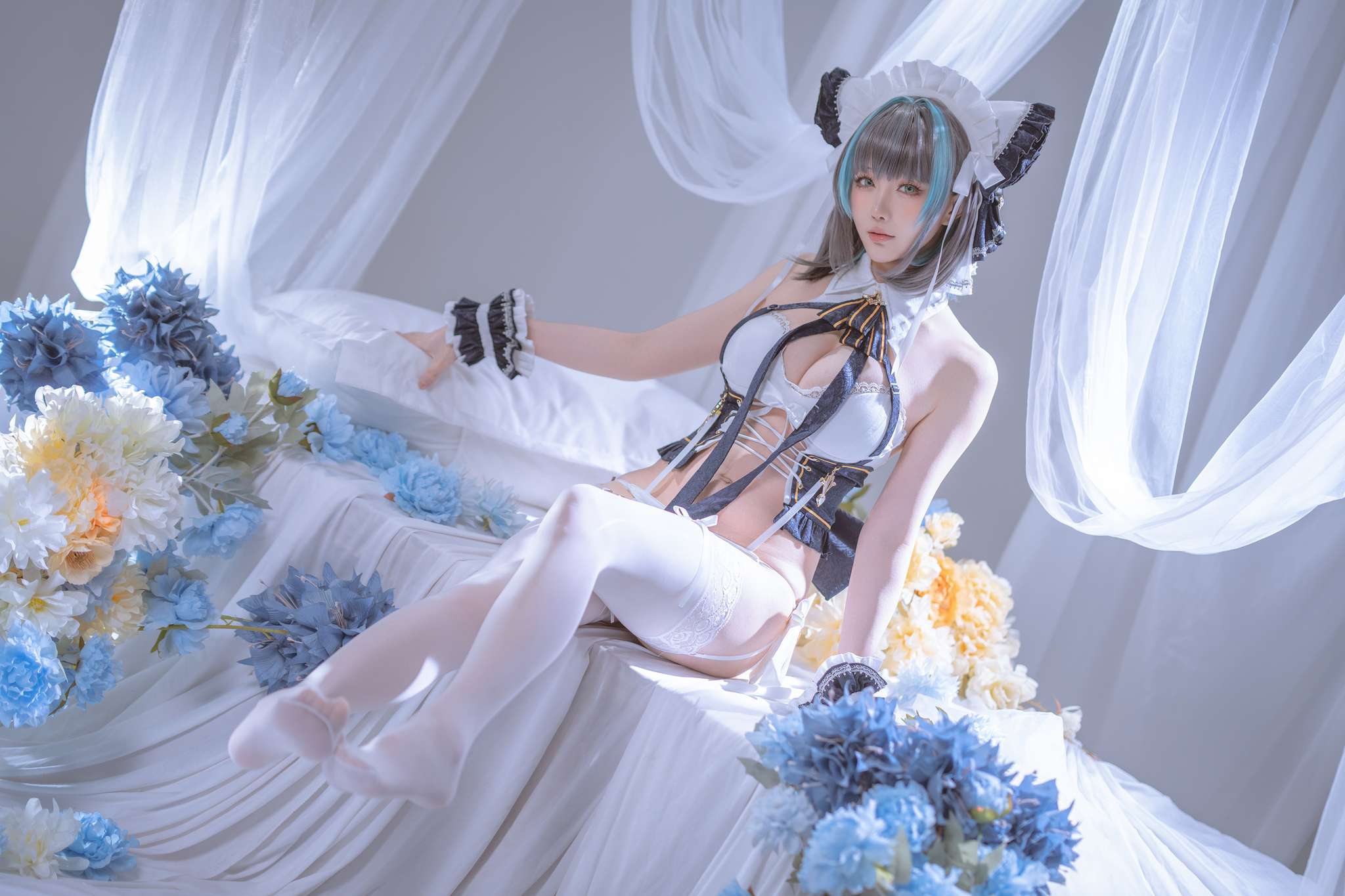 图片[5]-星之迟迟 Vol.245 2025年08月计划E 碧蓝航线 柴郡内衣[55P1V-709M]-蝶影二次元