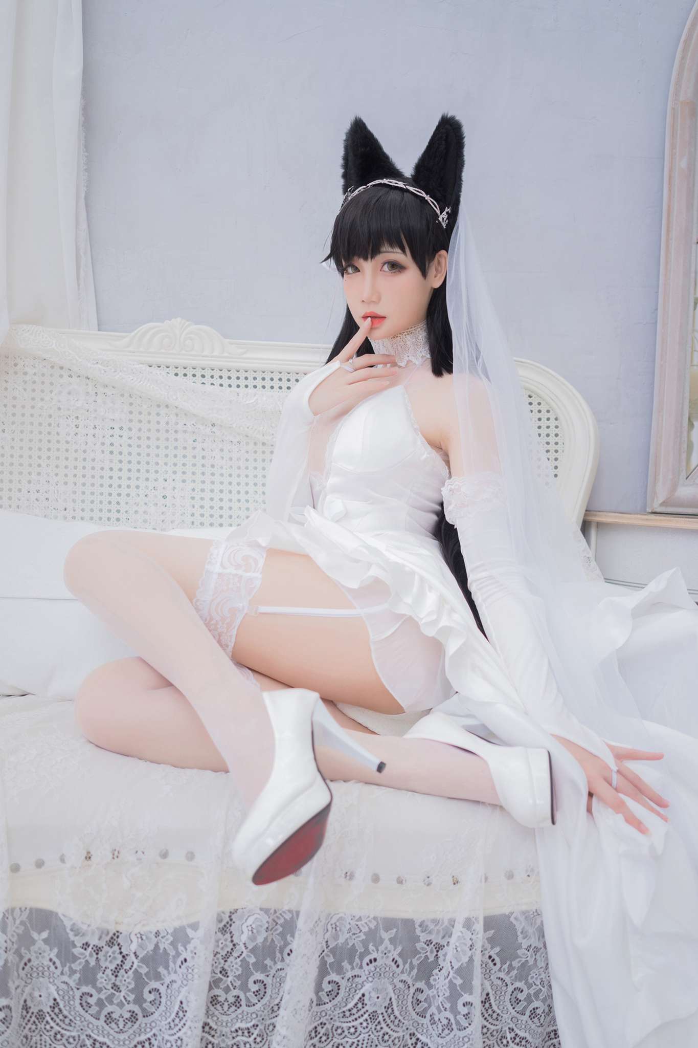 焖焖碳 Vol.045 爱宕花嫁 [20P-211MB]-吾爱二次元