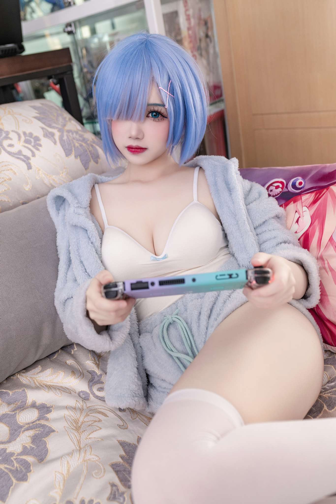 雪晴Astra Vol.090 雷姆猫[13P-106M]-吾爱二次元