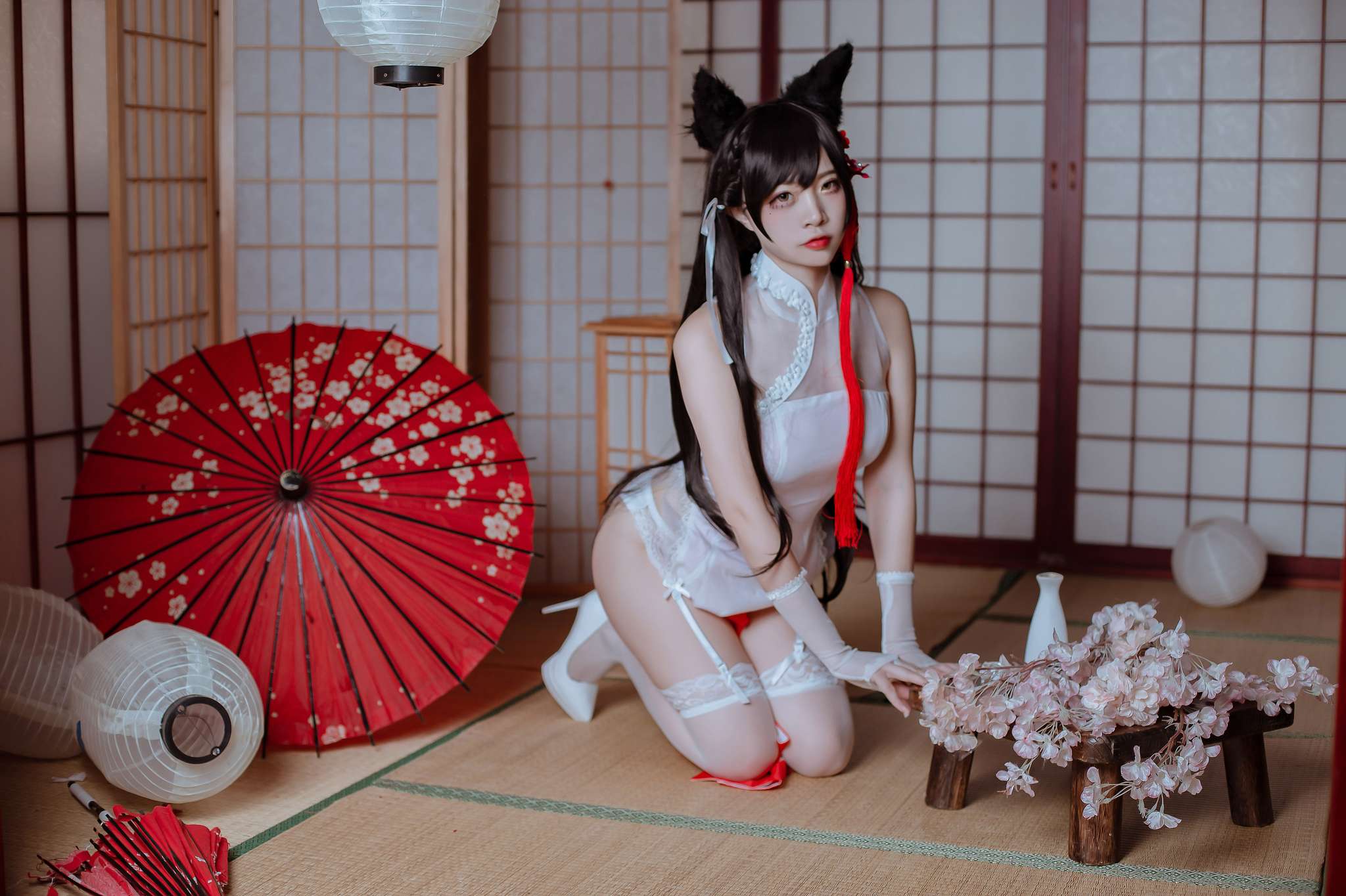 图片[3]-二佐Nisa Vol.176 犬之眷 碧蓝航线 爱宕 旗袍 [18P-117M]-吾爱二次元