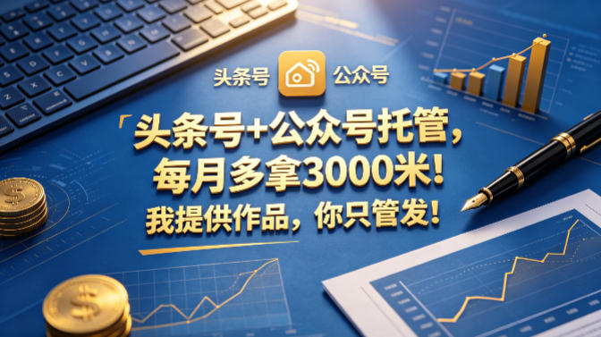头条号 公众号托管，每月多拿3000米！我提供作品，你只管发！【揭秘】-七宝：认真做好一件事