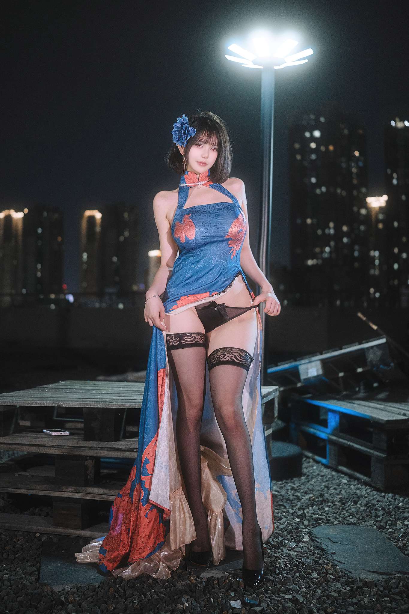 Tina很妖孽呀 Vol.034 碧蓝航线 建武 旗袍 [39P-331MB]-吾爱二次元